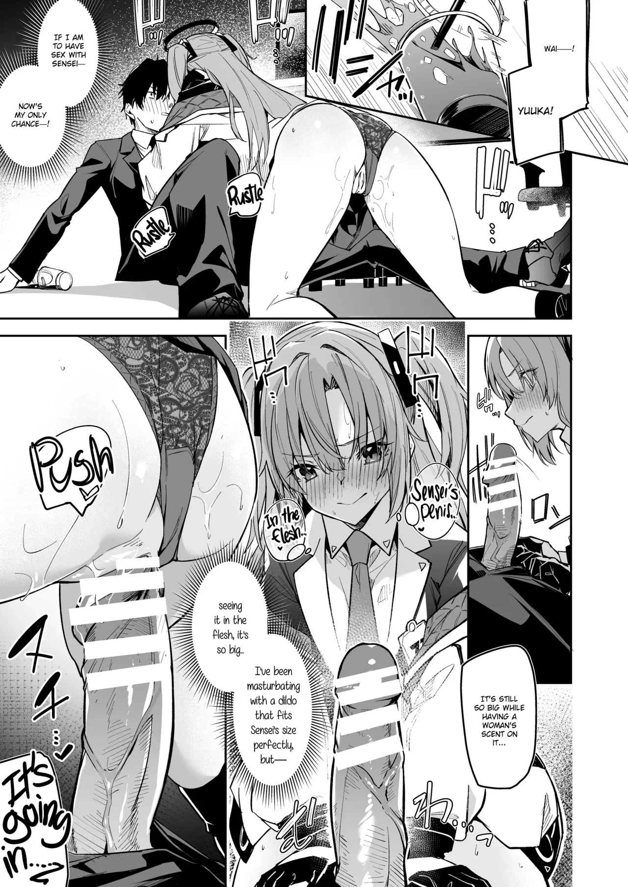 [Shinsekai Set (Hetaren)] Watashi ga Sensei no Musessou o Kyousei Shimasu! (Blue Archive) [English] [Kirby + Seal] [Digital] - Page 9