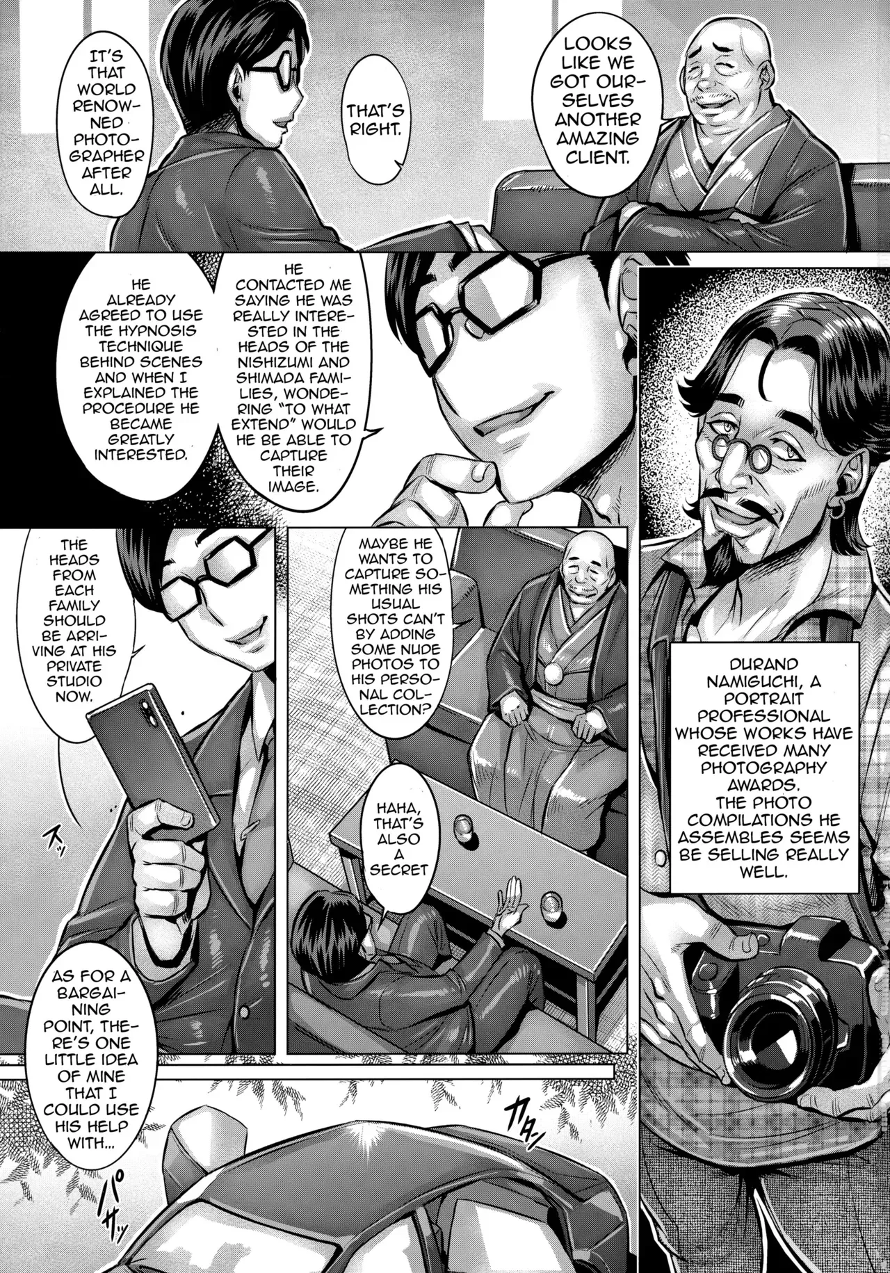 [Keigai Tengen (Momofuki Rio)] Sennou Sareta Iemoto-tachi no Zenra Inniku Satsueikai | The Mind Controlled Family Head's Fully Nude Photo Session (Girls und Panzer) [English] {Doujins.com} [Digital] - Page 2