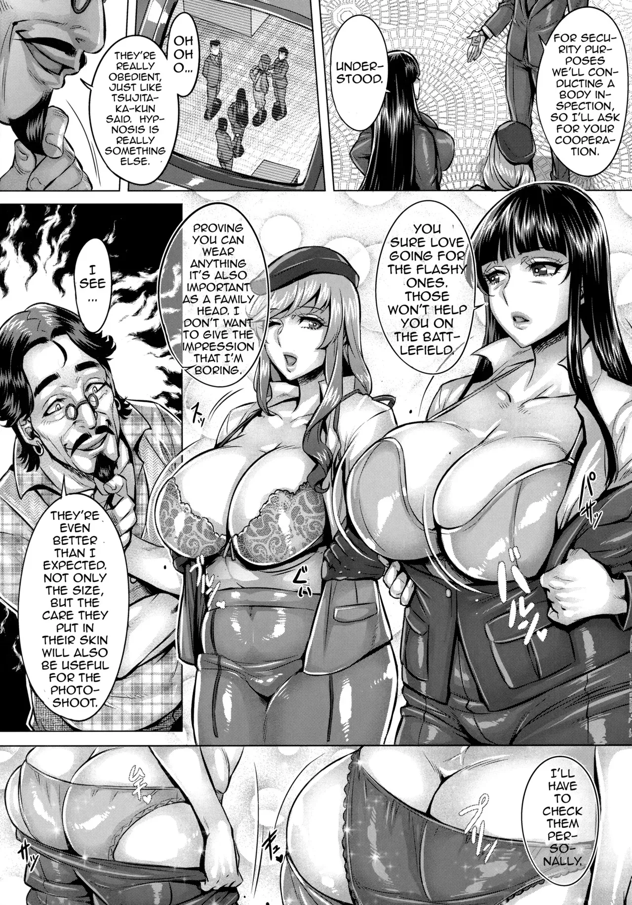 [Keigai Tengen (Momofuki Rio)] Sennou Sareta Iemoto-tachi no Zenra Inniku Satsueikai | The Mind Controlled Family Head's Fully Nude Photo Session (Girls und Panzer) [English] {Doujins.com} [Digital] - Page 4