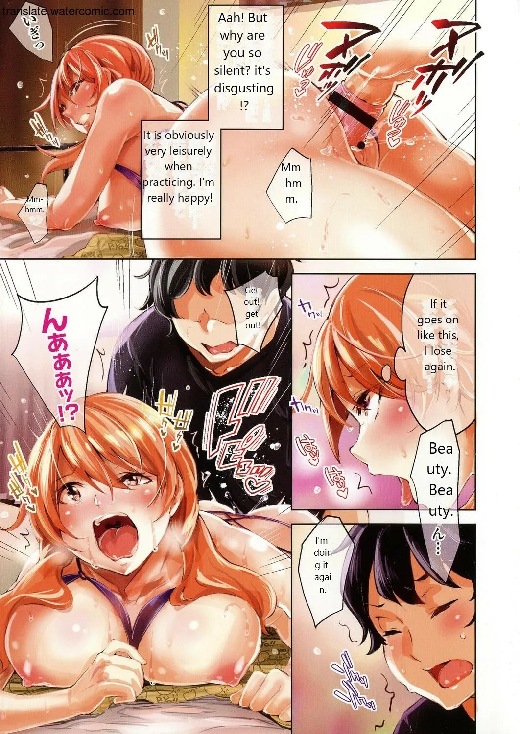 [Musenmai] Ochinchin ni Makete shimatta Onnanoko-tachi [English] - Page 7