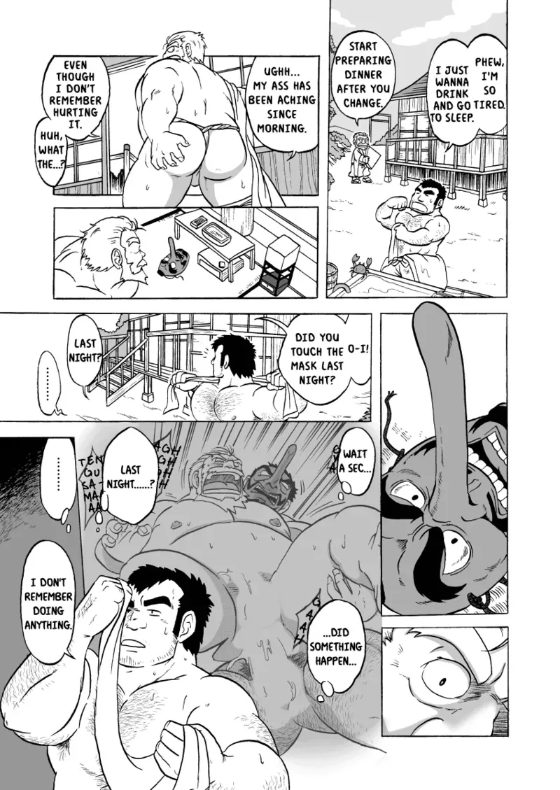 [Mitsuwa Building (Urahara-san)] Tengu Hanashi (Otoko Matsuri Vol. 1) | The Fables of Tengu [English] {RhyRhy} [Digital] - Page 7