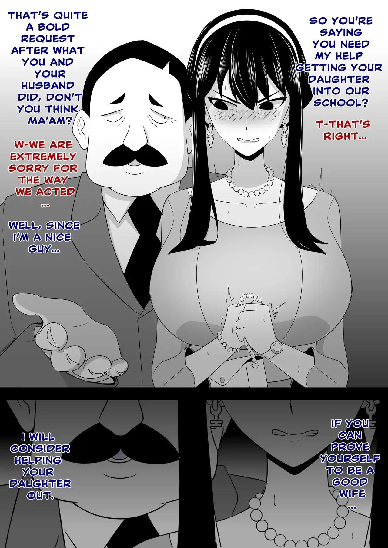 [Yamino Kuroko] Yor-san x Swan-sensei (Spy X Family) [English] - Page 1