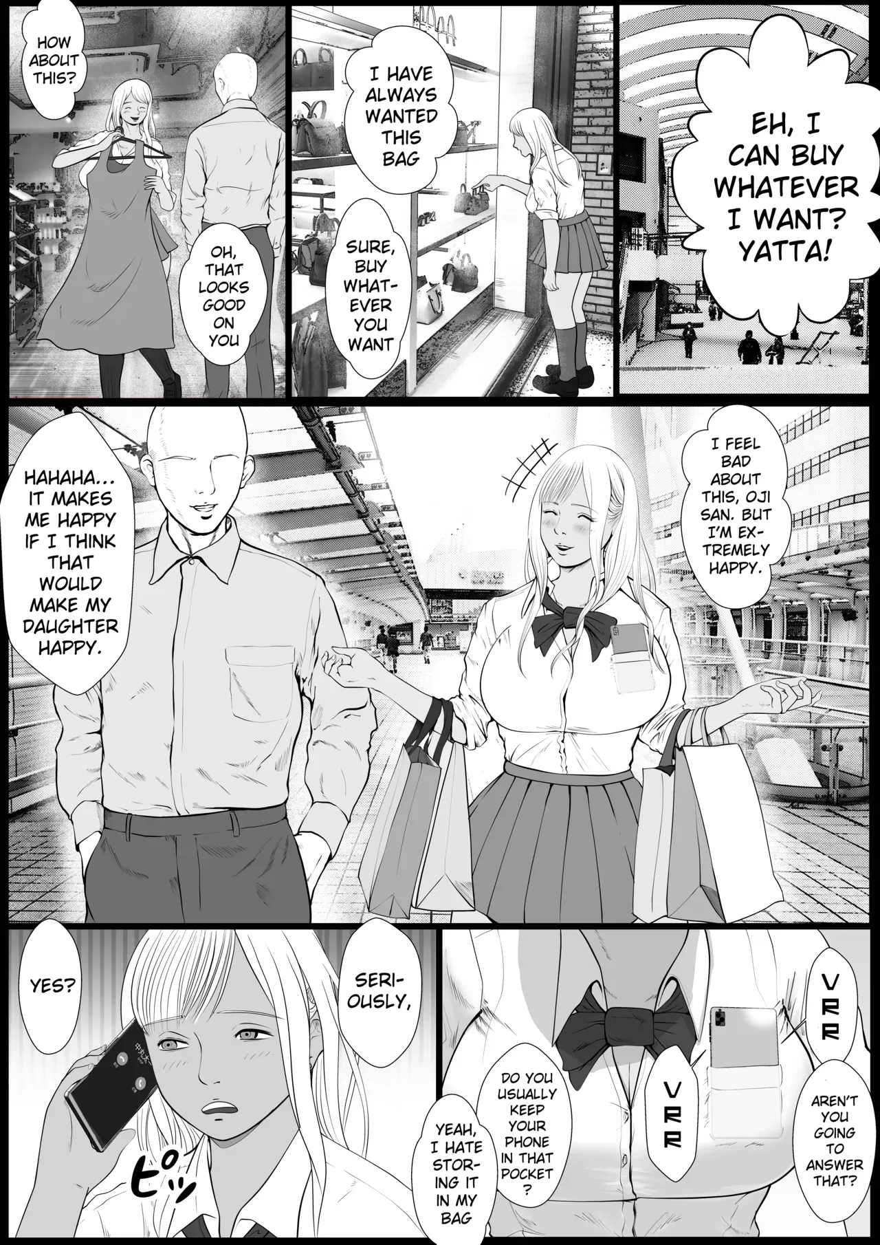 [Coela Network] Namaiki na Papakatsu Gal o Nakadashi Suru Houhou Ch. 1 Tachibana Kirara [English] [SquigglesJP] - Page 4