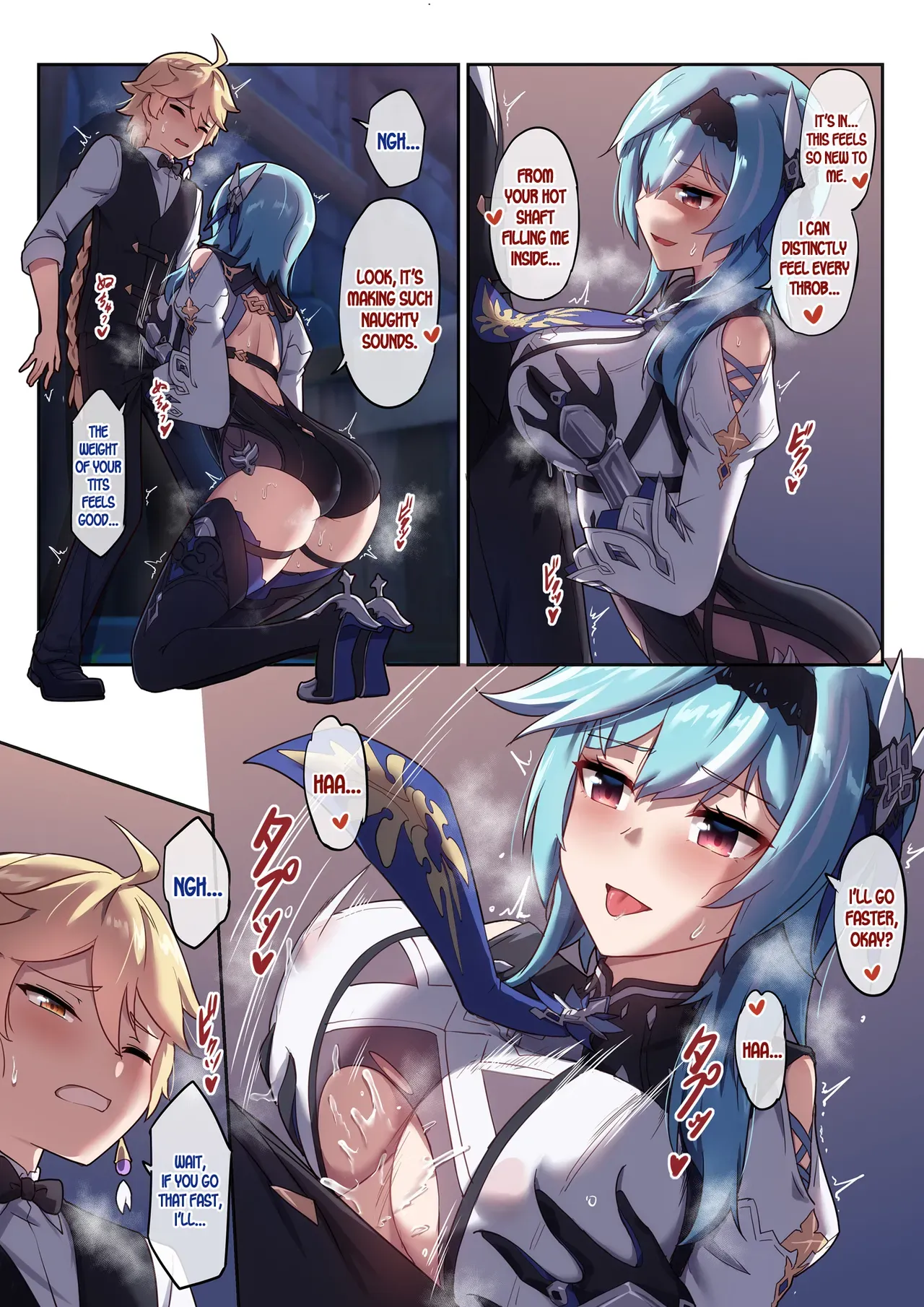 [Longbow Flintlock] Eula no Yotta Koudou | Eula's Drunken Escapade (Genshin Impact) [English] [LunaticSeibah] - Page 7