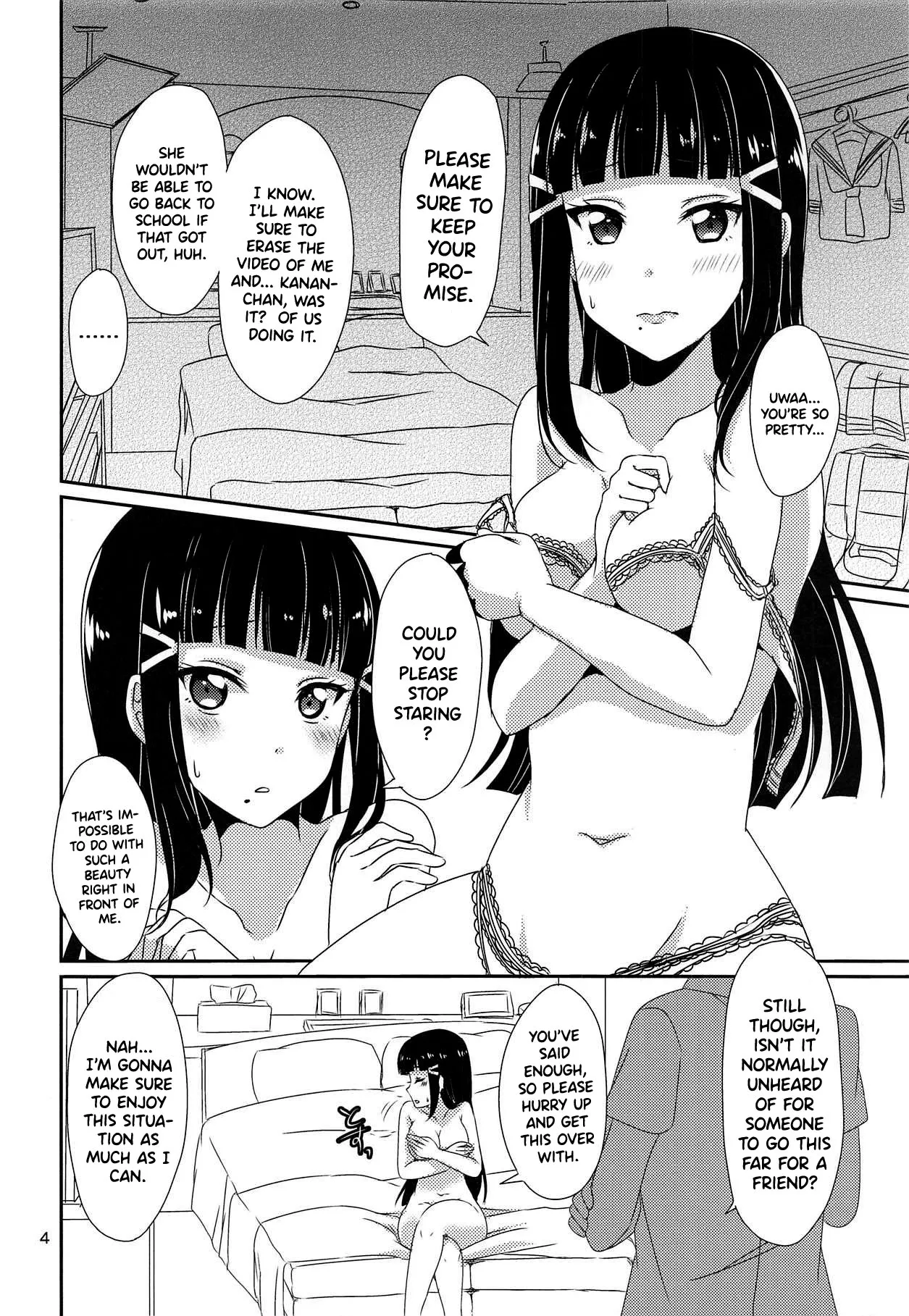 (C93) [Fukurou no Yuubinya san (Ueto Ruri)] MY Wai TONIGHT (Love Live! Sunshine!!) [English] {Doujins.com} - Page 5