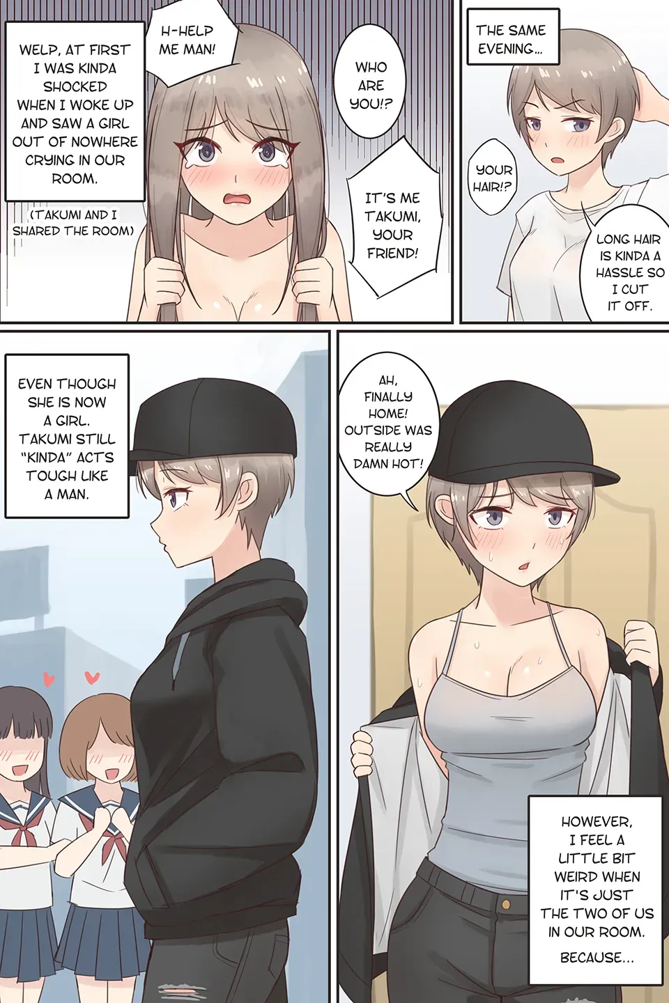 [RudySaki] When My Friend Became a Tomboy - Page 2