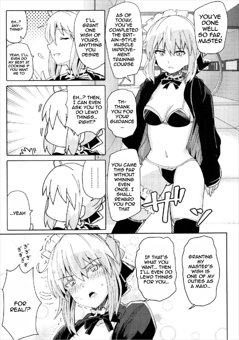 (COMIC1☆12) [Atelier Stars (Arito Arayuru, yozo)] Dosukebe Saber Wars 2 | Perverted Saber Wars 2 (Fate/Grand Order) [English] {Doujins.com} - Page 4