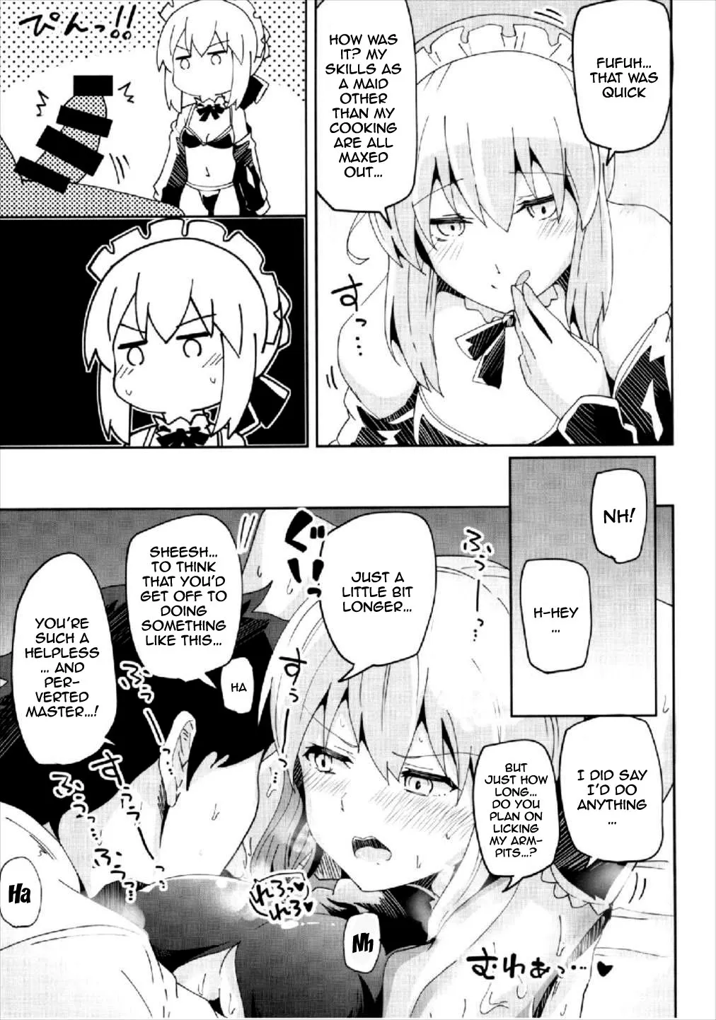 (COMIC1☆12) [Atelier Stars (Arito Arayuru, yozo)] Dosukebe Saber Wars 2 | Perverted Saber Wars 2 (Fate/Grand Order) [English] {Doujins.com} - Page 8