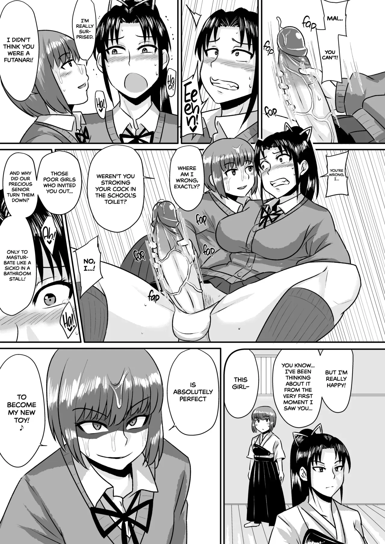 [Rock Steady (Suzurame)] Senpai Gangu | My Senior Is My New Toy [English] {2d-market.com} [Decensored] [Digital] - Page 10