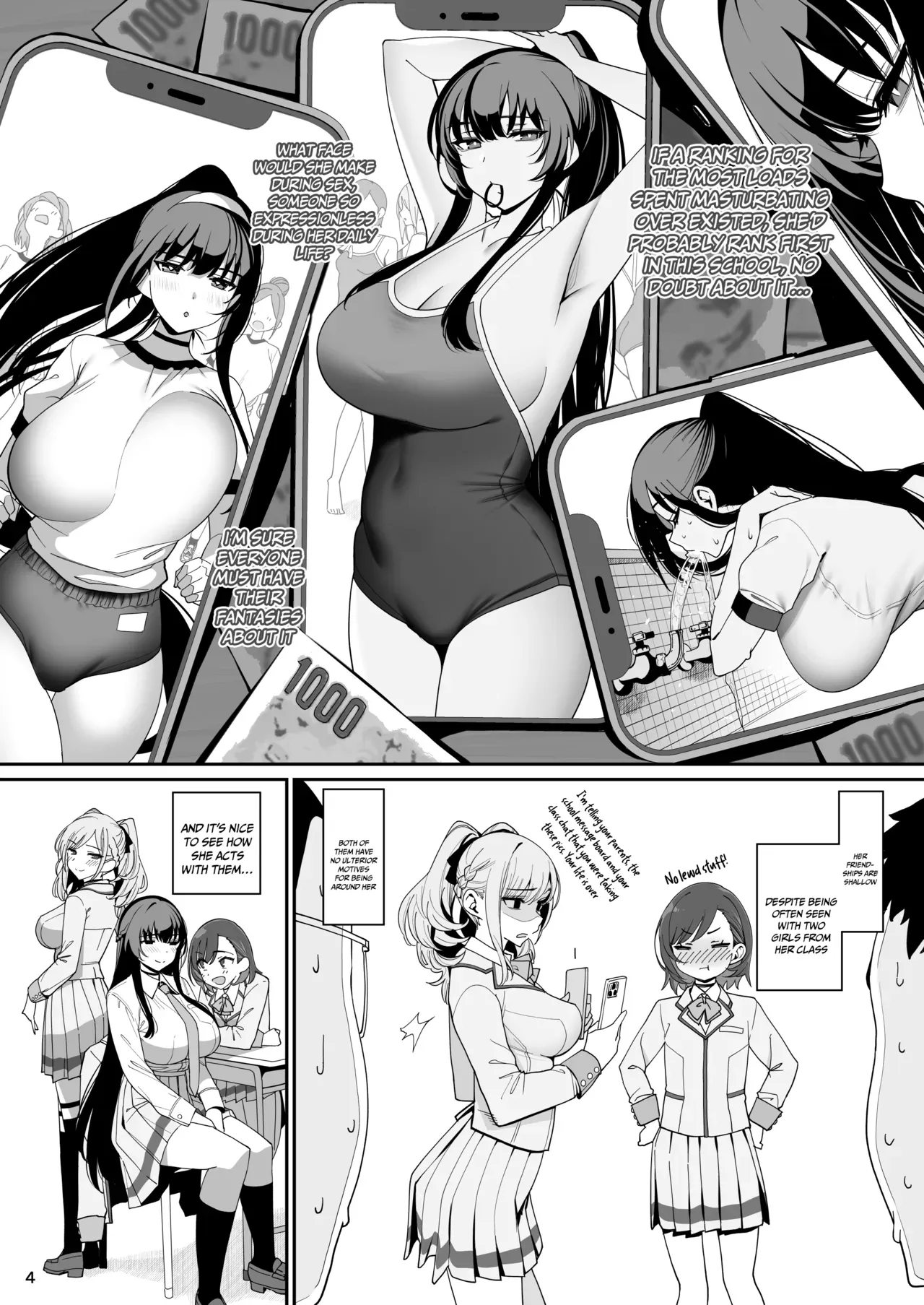 [Ranshi to Kimi to. (santa)] Kanojo Saimin | Female Student Hypno [English] {Doujins.com} [Digital] - Page 5