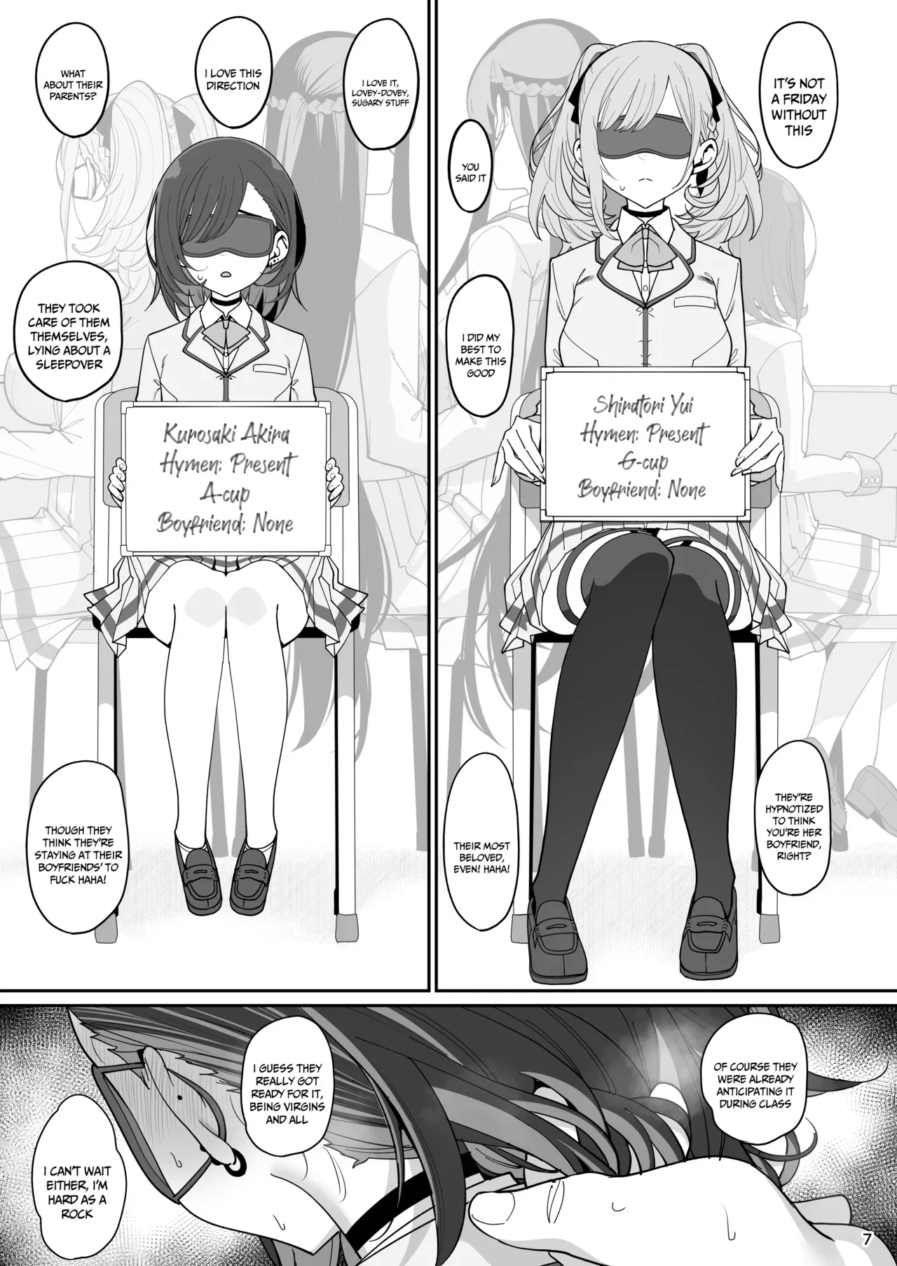 [Ranshi to Kimi to. (santa)] Kanojo Saimin | Female Student Hypno [English] {Doujins.com} [Digital] - Page 8