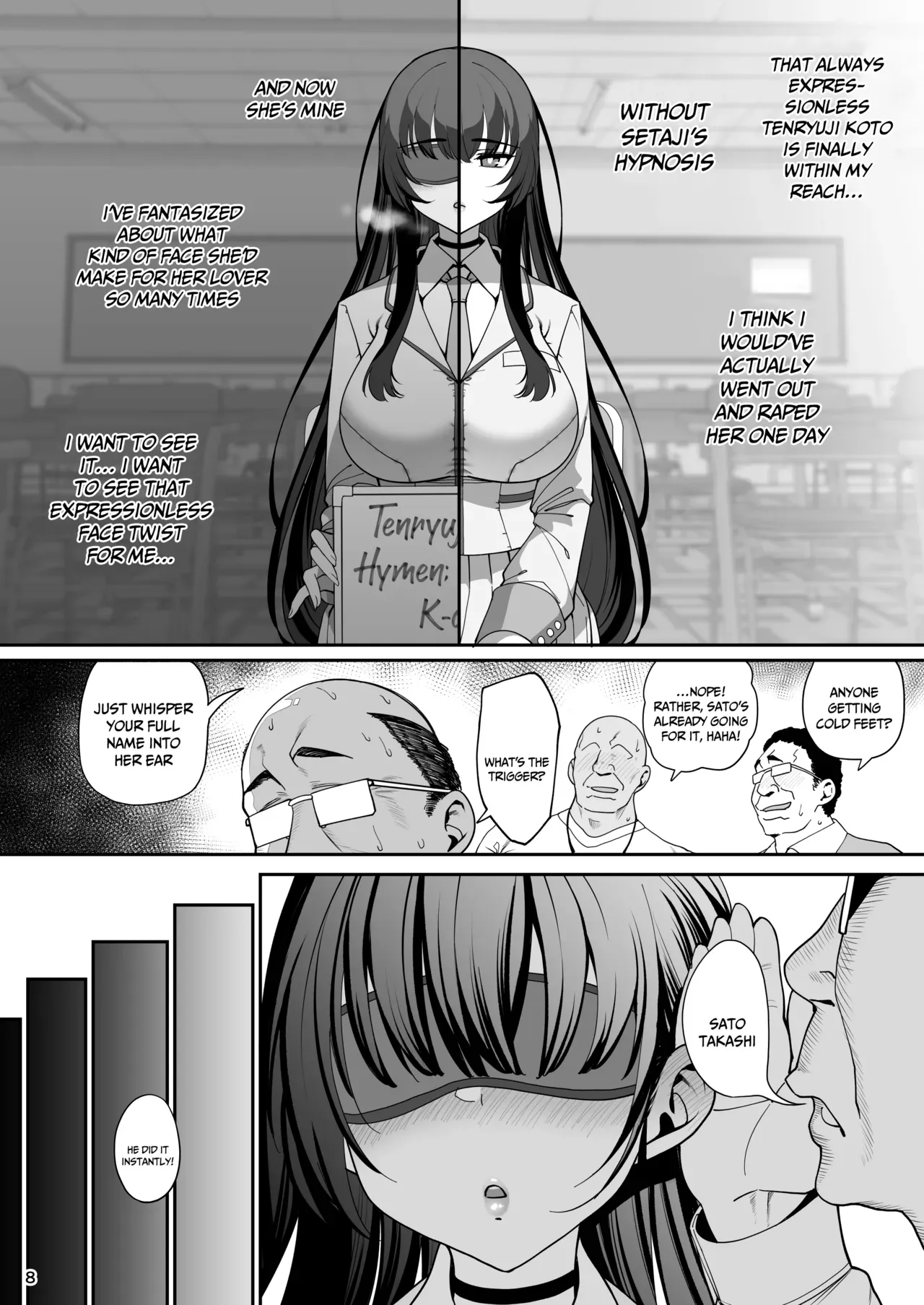 [Ranshi to Kimi to. (santa)] Kanojo Saimin | Female Student Hypno [English] {Doujins.com} [Digital] - Page 9