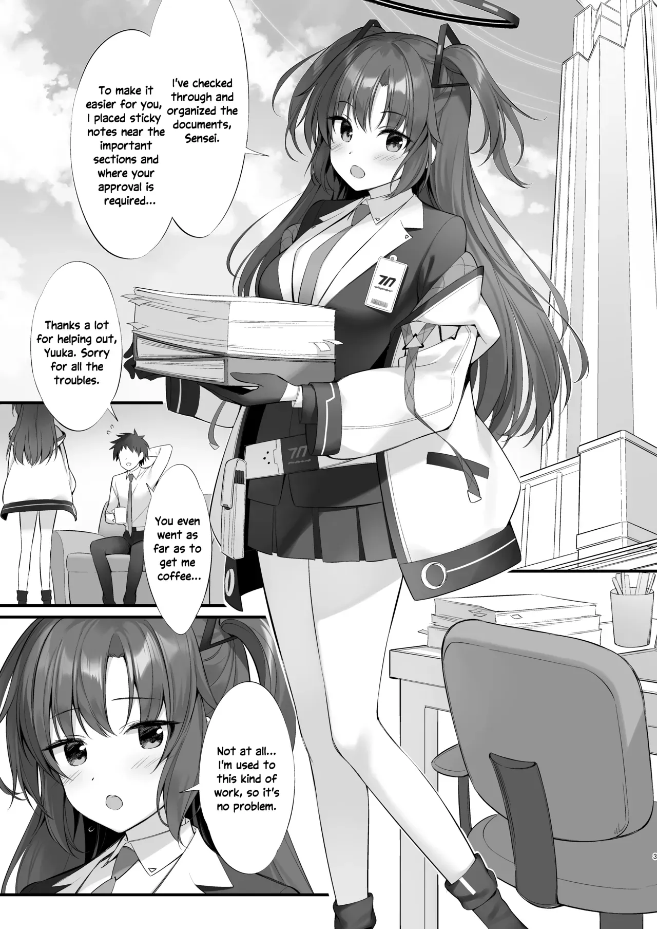 [P:P (Oryou)] Watashi, Sensei no Kanojo desukara | I'm Sensei's Girlfriend, After All (Blue Archive) [English] [Kirby] [Digital] - Page 2