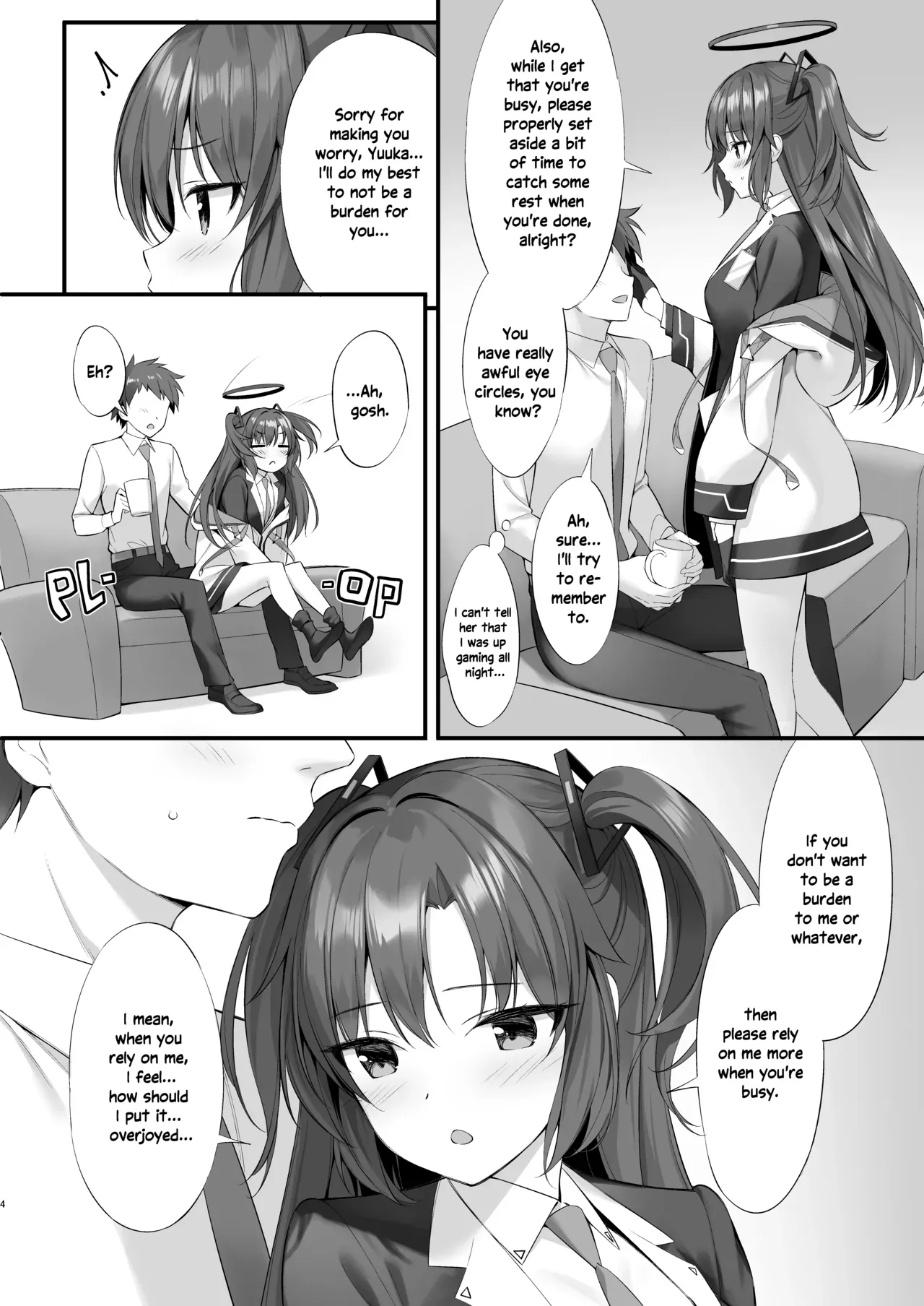 [P:P (Oryou)] Watashi, Sensei no Kanojo desukara | I'm Sensei's Girlfriend, After All (Blue Archive) [English] [Kirby] [Digital] - Page 3