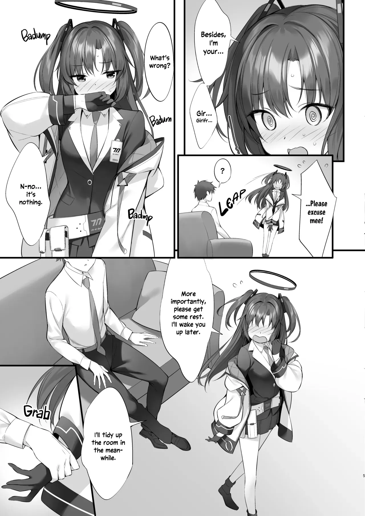 [P:P (Oryou)] Watashi, Sensei no Kanojo desukara | I'm Sensei's Girlfriend, After All (Blue Archive) [English] [Kirby] [Digital] - Page 4