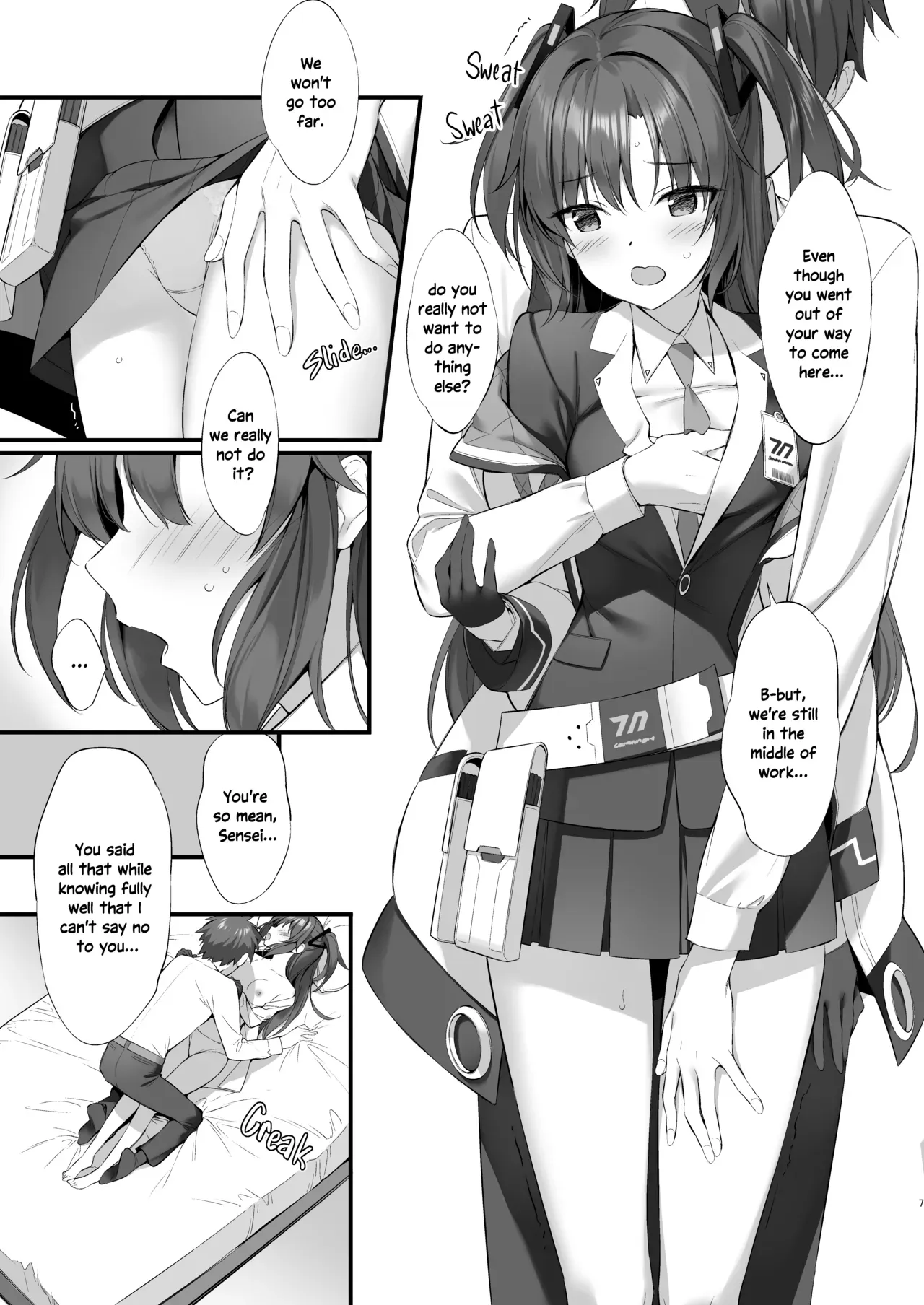 [P:P (Oryou)] Watashi, Sensei no Kanojo desukara | I'm Sensei's Girlfriend, After All (Blue Archive) [English] [Kirby] [Digital] - Page 6