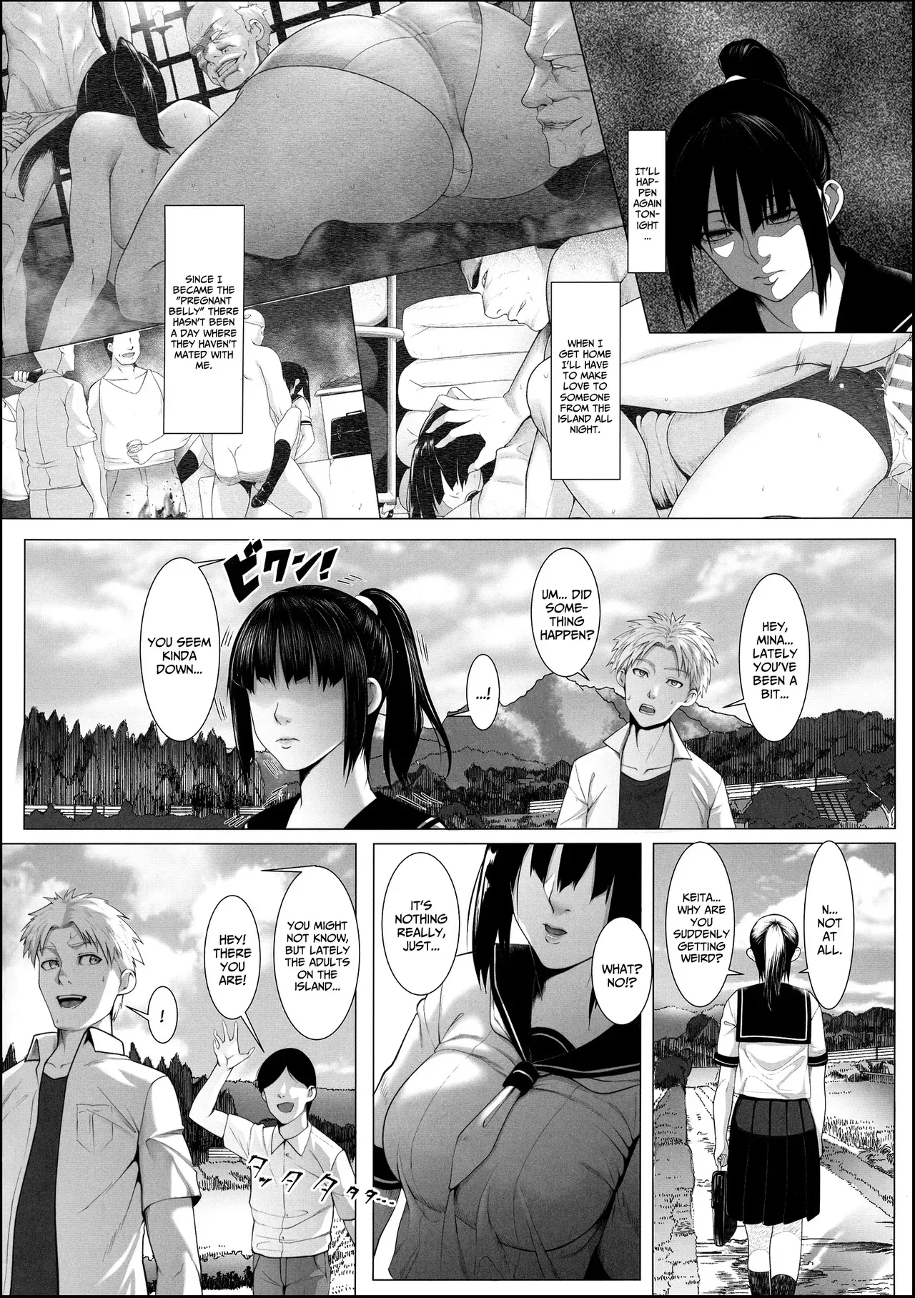[BIG (big.g)] Haramase no Shima 3 ~Kodane o Shikomare Modaeru Otome~ | Pregnant Island 3 - A Girl is Agonisingly Filled With Semen [English] =CBS= [Digital] - Page 3