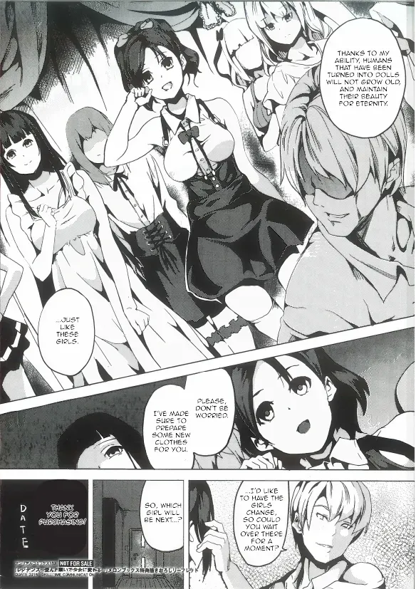 [DATE] Kimi wa Towa ni Utsukushii after | You are Eternally Beautiful ~After~ (Residence ~Igan da Onegai de Shojo ni Kawaru~ Melonbooks Kounyu Tokuten Kakioroshi 4P Leaflet) [English] [Micicle] - Page 4