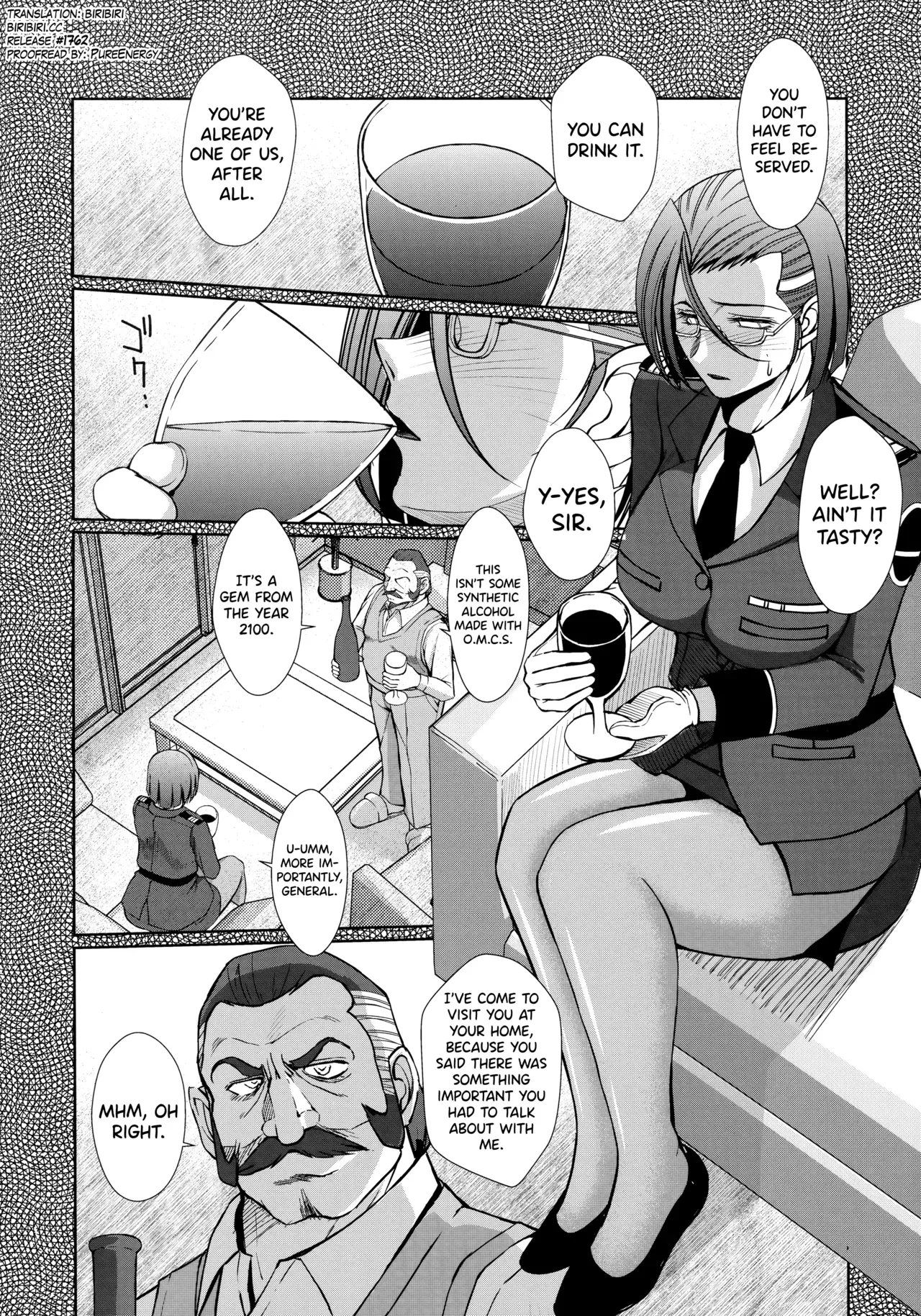 (C84) [CIRCLE OUTERWORLD (Chiba Shuusaku)] 2198-nen no Niimi Kaoru (Space Battleship Yamato 2199) [English] [biribiri] - Page 4