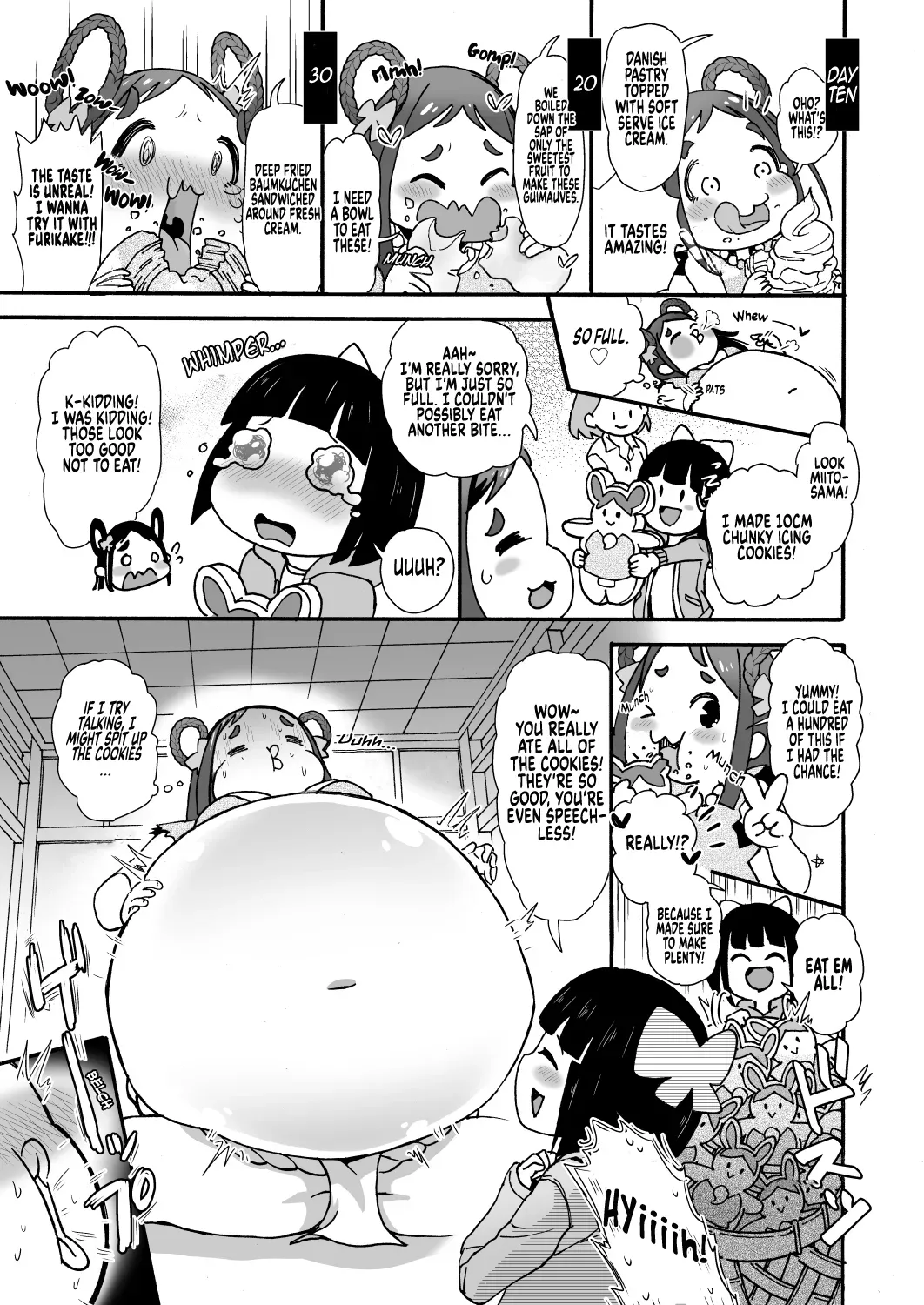 [PRBRheadphone(▲arakata)] Obese village shrine maiden Miito-chan | himanka mura miko no mixitochan  ～ 2 nin no futorimiko～ [English] - Page 6
