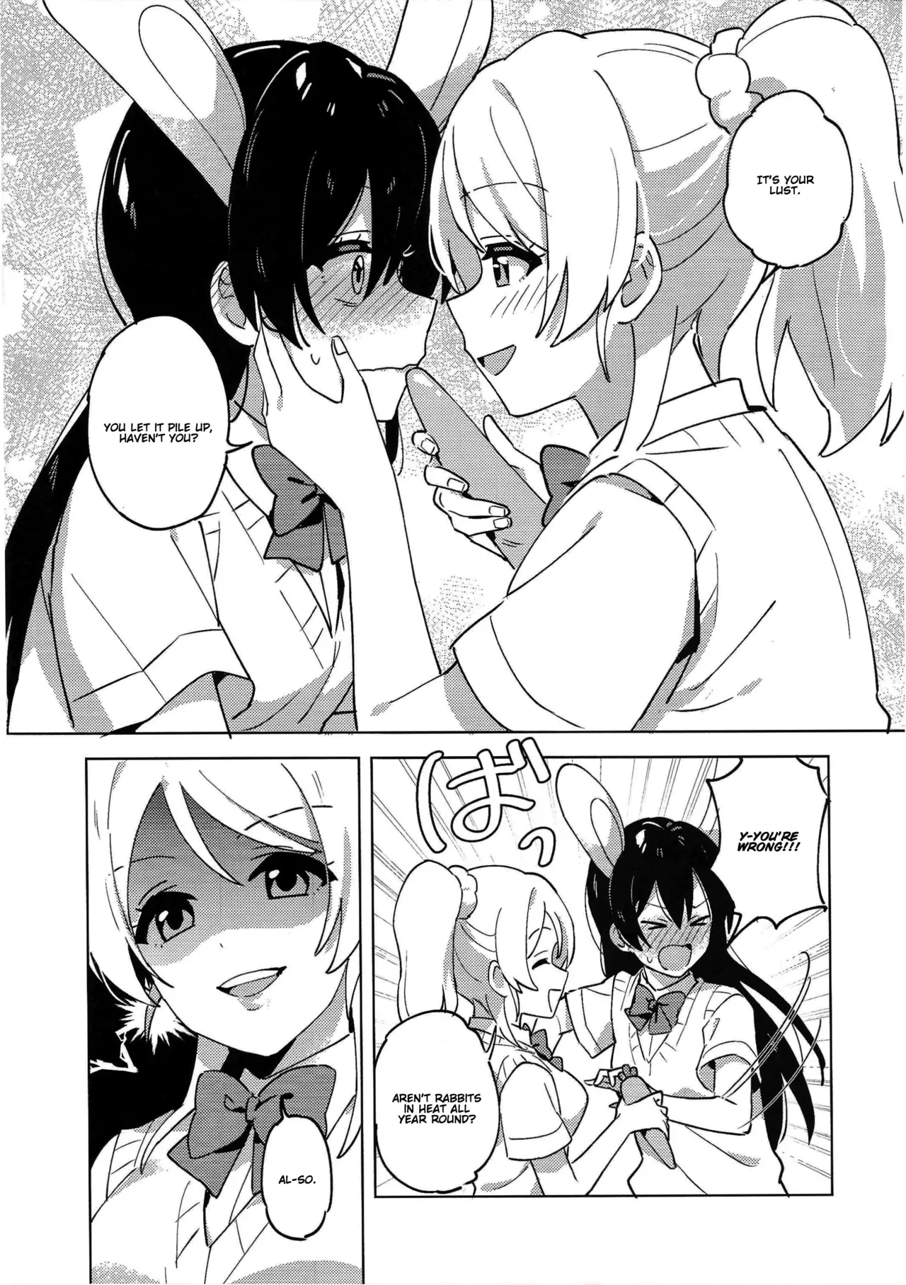 (LOVE Impact! Osaka 4) [Awame no Blue (Nanatsu no Umi)] Funny Bunny (Love Live!) [English] [Blackgrunt] - Page 9