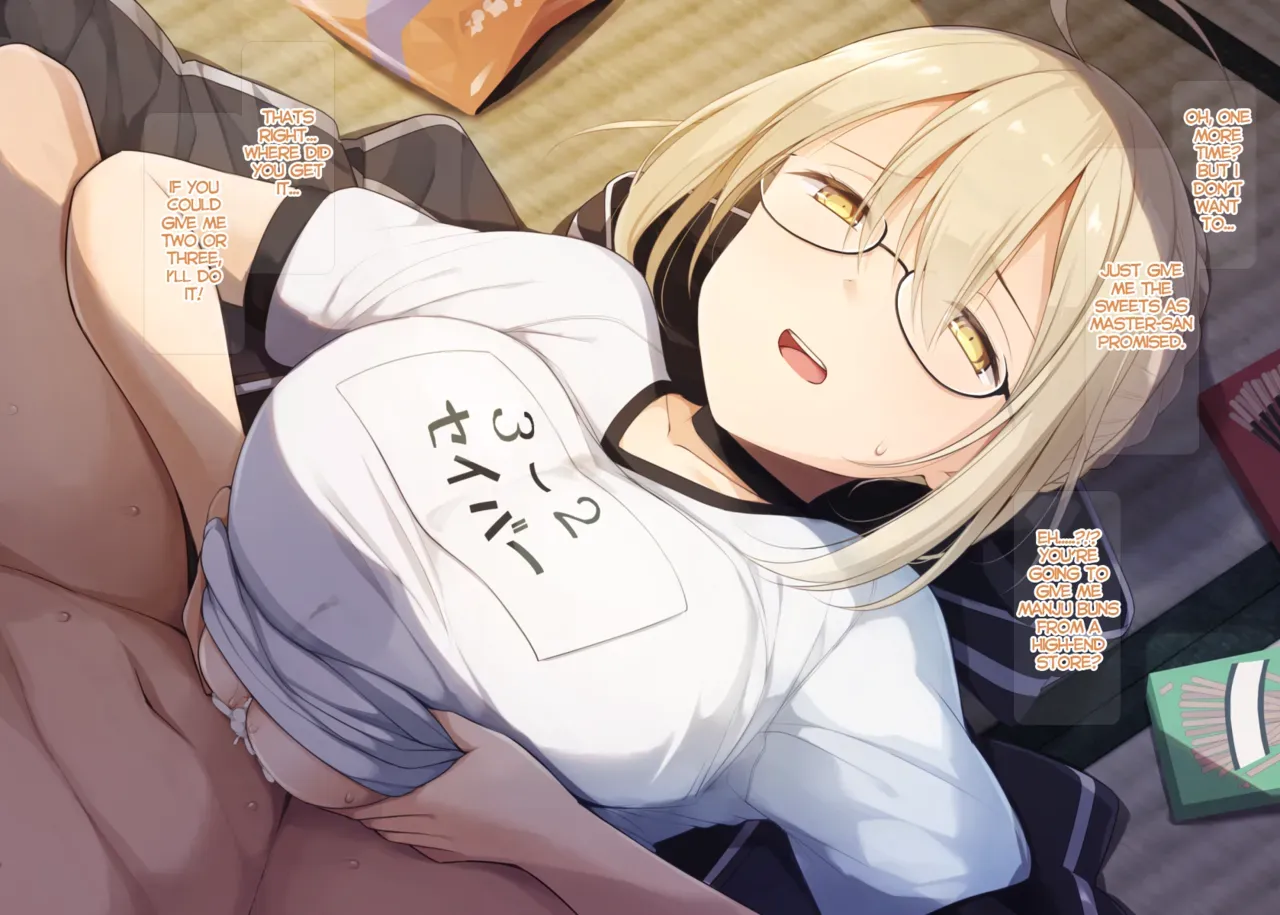 [Kurikara] Wagashi to Hikikae ni Oppai o Tsukawasete Kureru Ecchan (Fate/Grand Order) [English] - Page 5