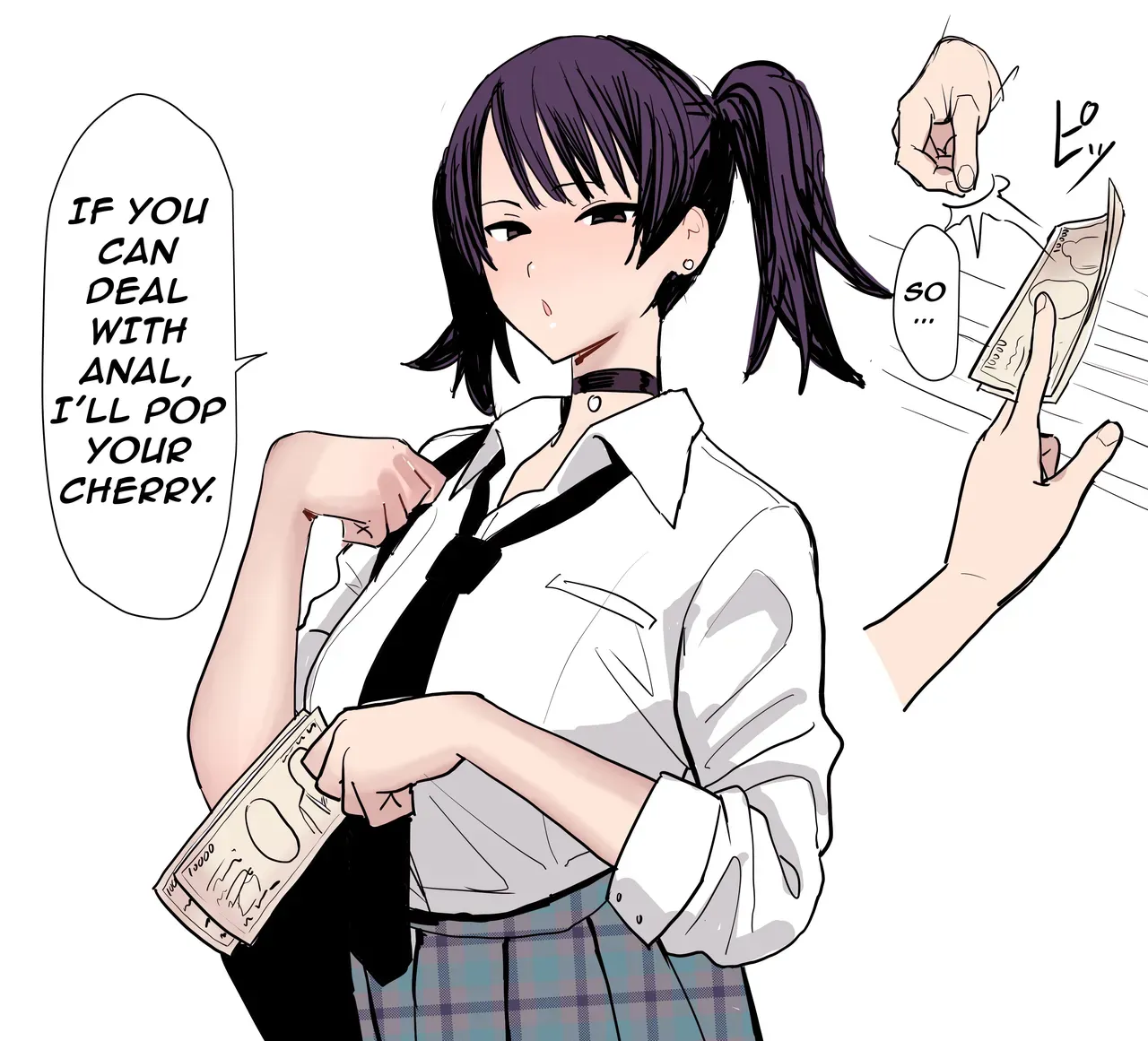 [Velzhe] JK no Anal de Doutei wo Sotsugyou Shitai Dake no Jinsei Datta | All I Wanted in Life was to Lose my Virginity in a High School Girl's Ass [English] [Spunktimmy] - Page 2