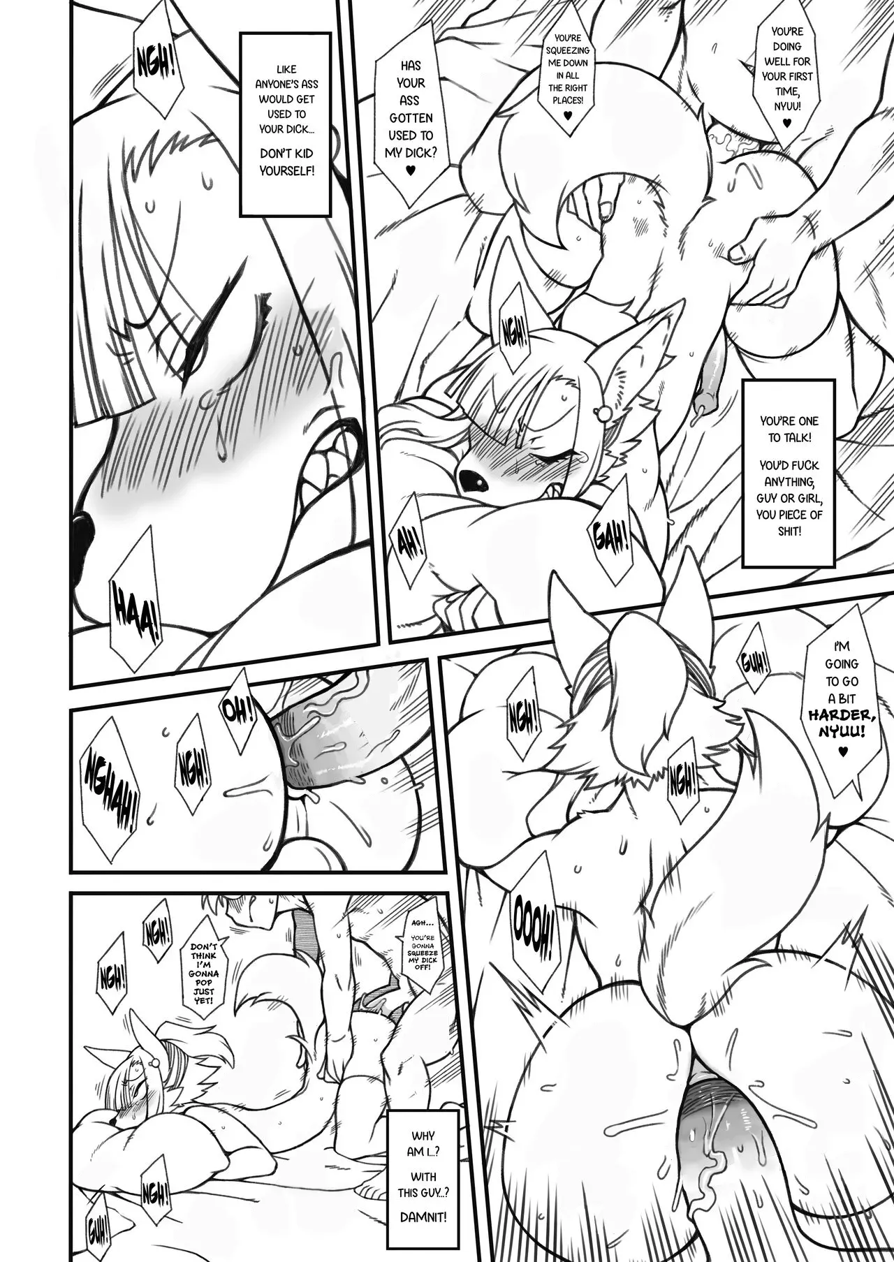 [Nakagami Takashi] Furry Femboy Lovers 2022 [English] [Decensored] - Page 5