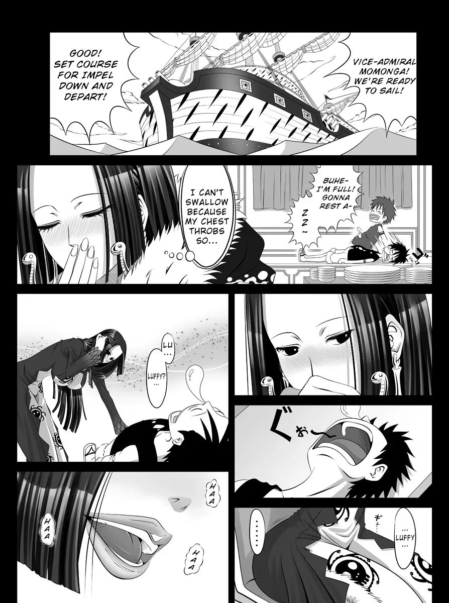 (SC46) [Carrot Works (Hairaito)] Chijou TeiahHancock | Foolish Empress Hancock (One Piece) [English] =Wrathkal+Torn= - Page 3