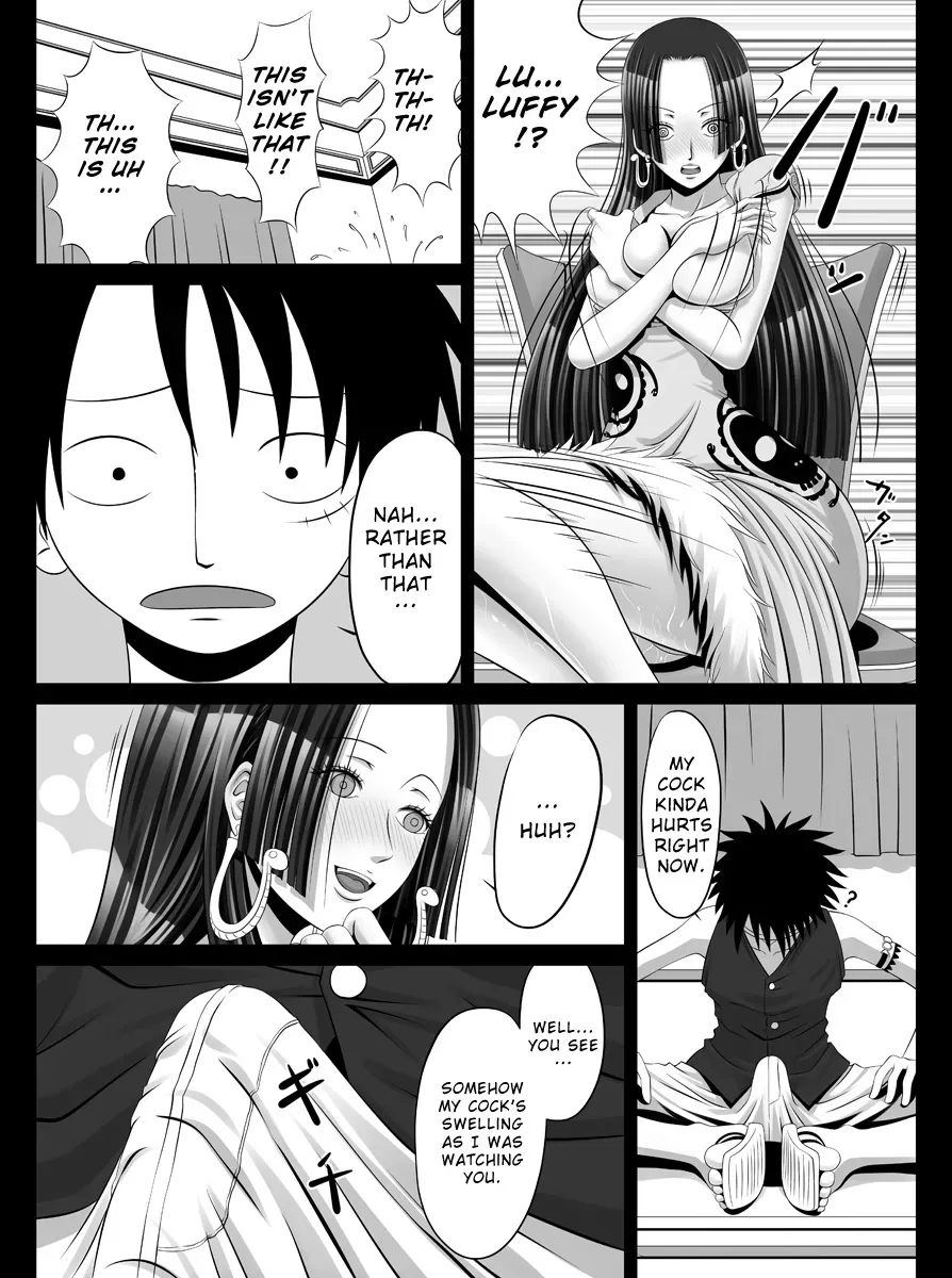 (SC46) [Carrot Works (Hairaito)] Chijou TeiahHancock | Foolish Empress Hancock (One Piece) [English] =Wrathkal+Torn= - Page 7