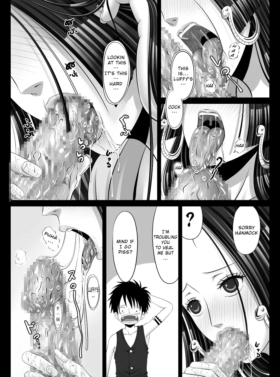 (SC46) [Carrot Works (Hairaito)] Chijou TeiahHancock | Foolish Empress Hancock (One Piece) [English] =Wrathkal+Torn= - Page 9