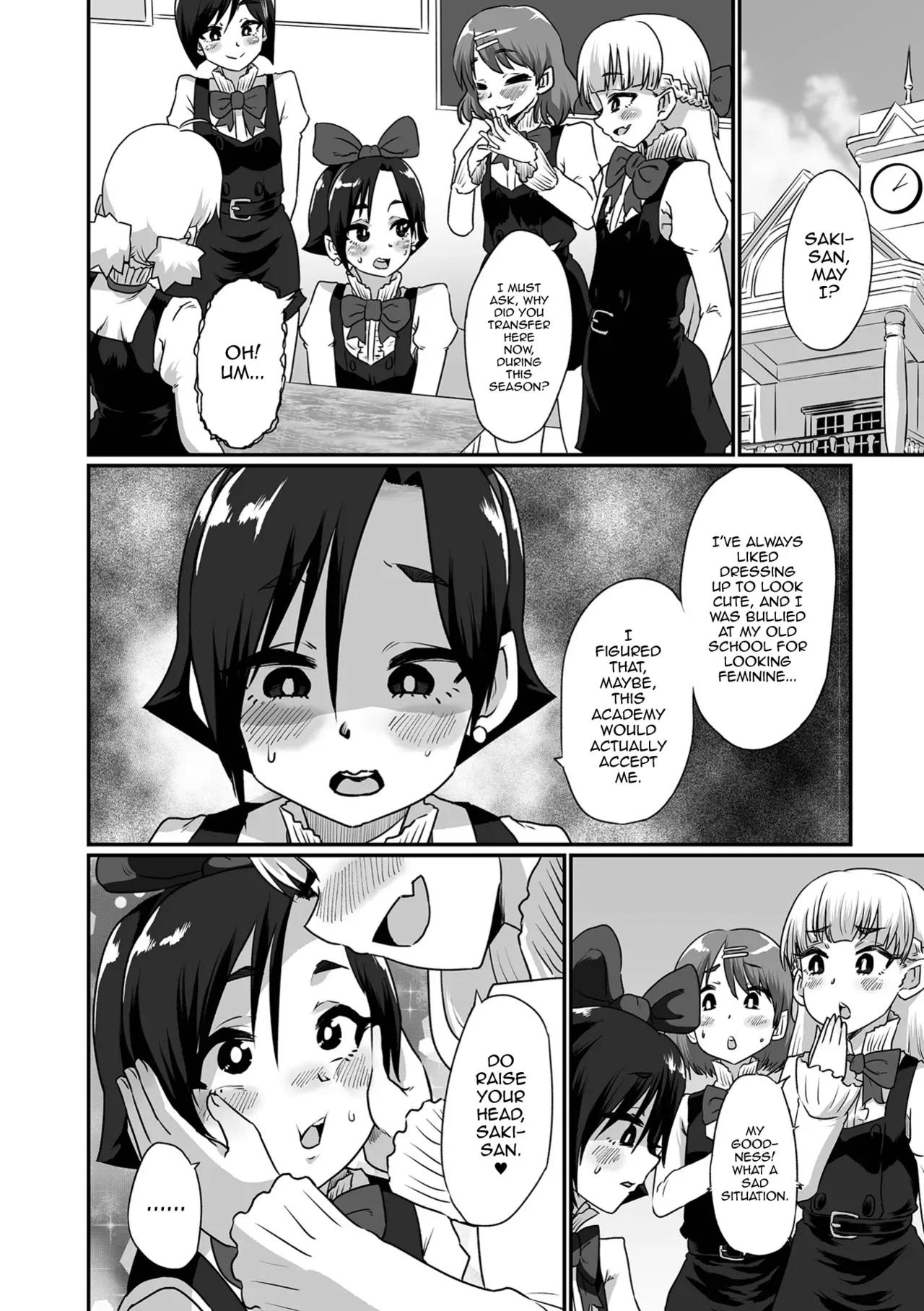 [Nikuyaki] Otokonoko Gauken ~Shinnyuusei Mesu Ochi Kangeikai~ (Kawaii Otokonoko wa Suki Desuka?) [English] [mysterymeat3] - Page 2