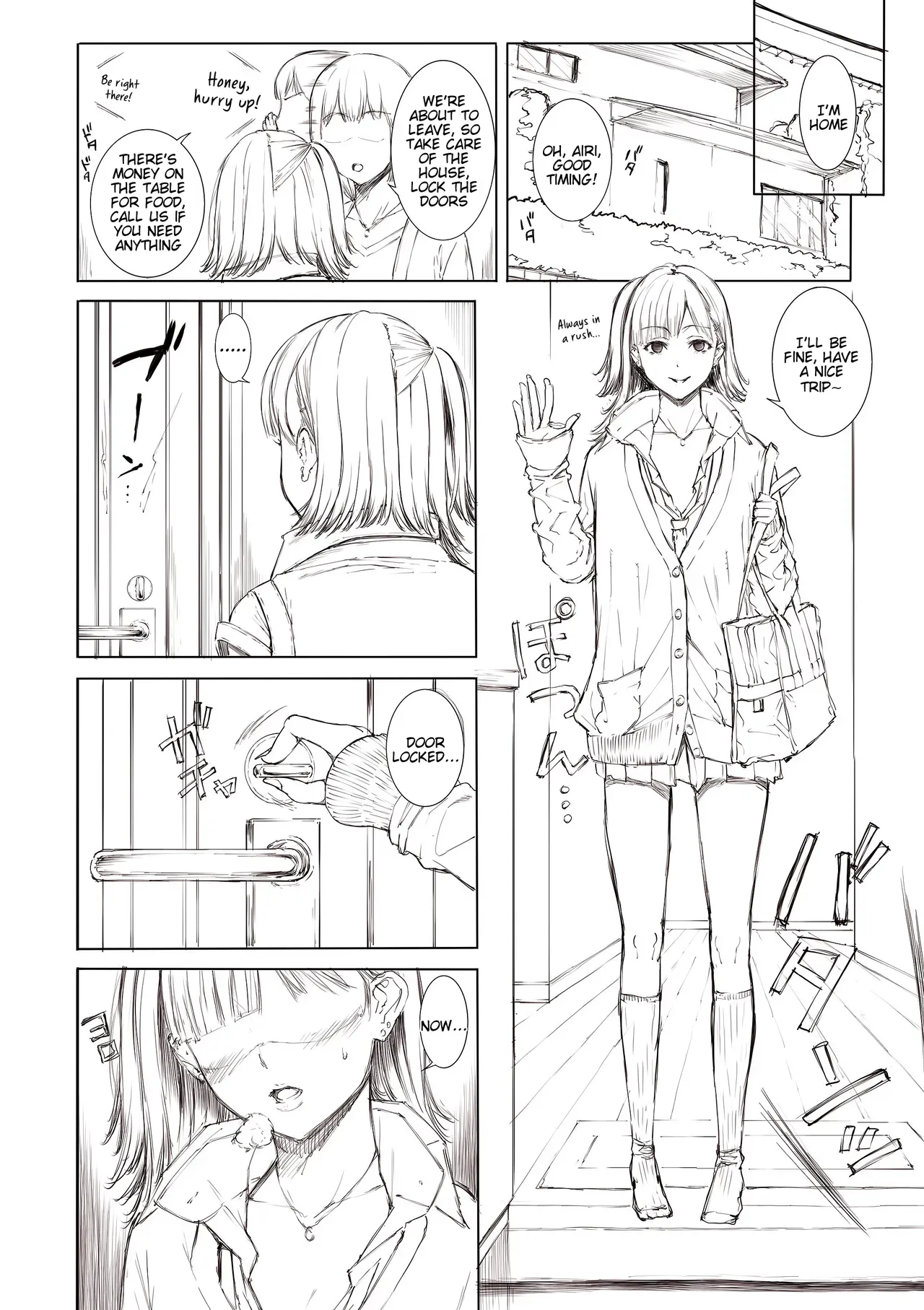 [Yoshida Inuhito] Doko ni Demo iru Goku Futsuu-souna Joshi (ongoing) [English] [Tigoris Translates] - Page 9