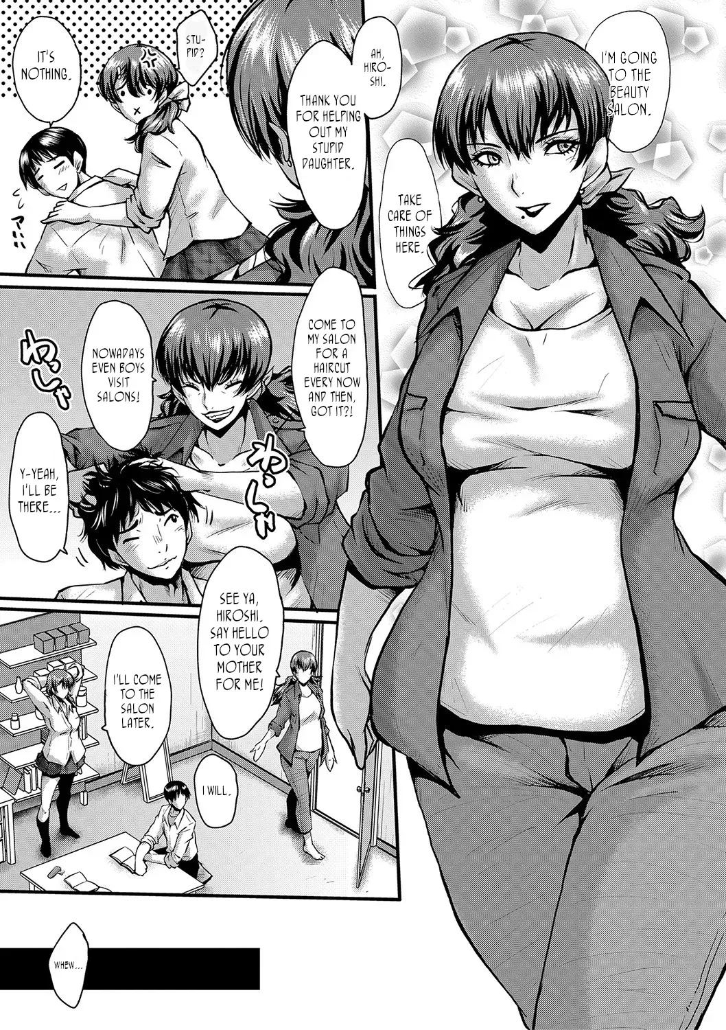 [SINK] Tomodachi, Osananajimi mo Kaa-san mo Netorareru Ch. 1 | My friend stole away both my childhood friend and my mother, Part 1 [English] [joobuspaidatr] [Digital] - Page 3
