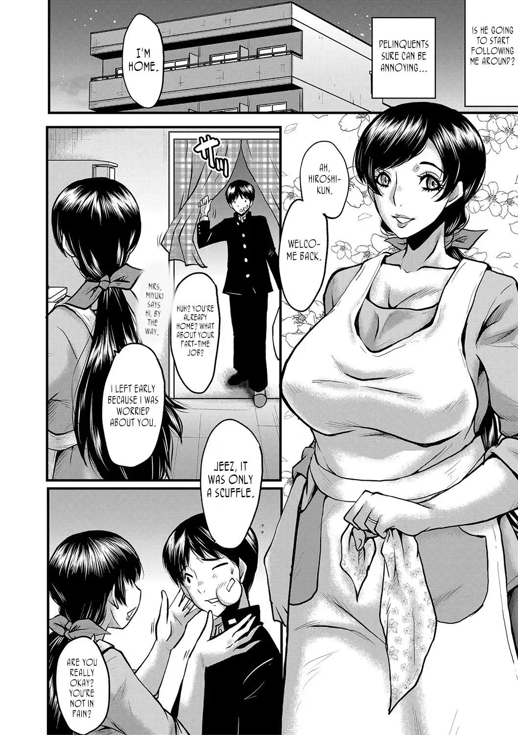 [SINK] Tomodachi, Osananajimi mo Kaa-san mo Netorareru Ch. 1 | My friend stole away both my childhood friend and my mother, Part 1 [English] [joobuspaidatr] [Digital] - Page 6