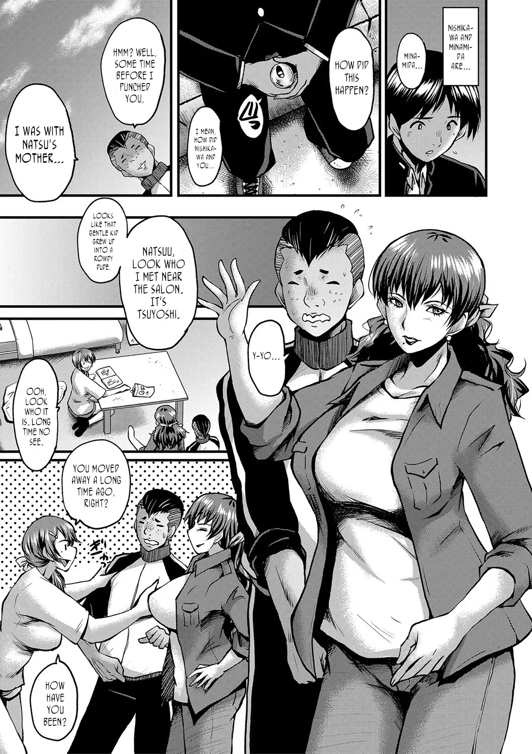 [SINK] Tomodachi, Osananajimi mo Kaa-san mo Netorareru, Sono 2 | My friend stole away both my childhood friend and my mother, Part 2 [English] [joobuspaidatr] - Page 3