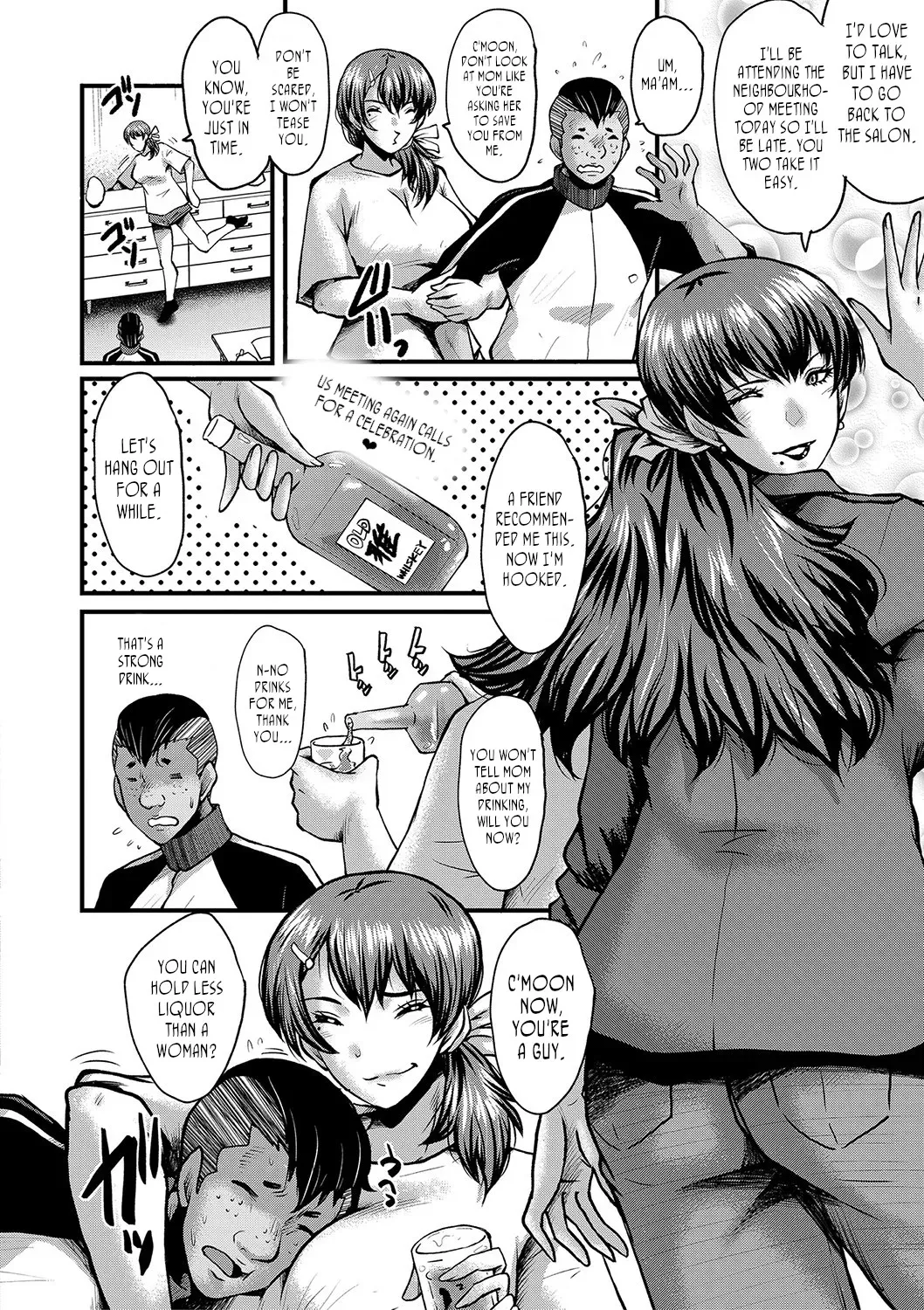 [SINK] Tomodachi, Osananajimi mo Kaa-san mo Netorareru, Sono 2 | My friend stole away both my childhood friend and my mother, Part 2 [English] [joobuspaidatr] - Page 4