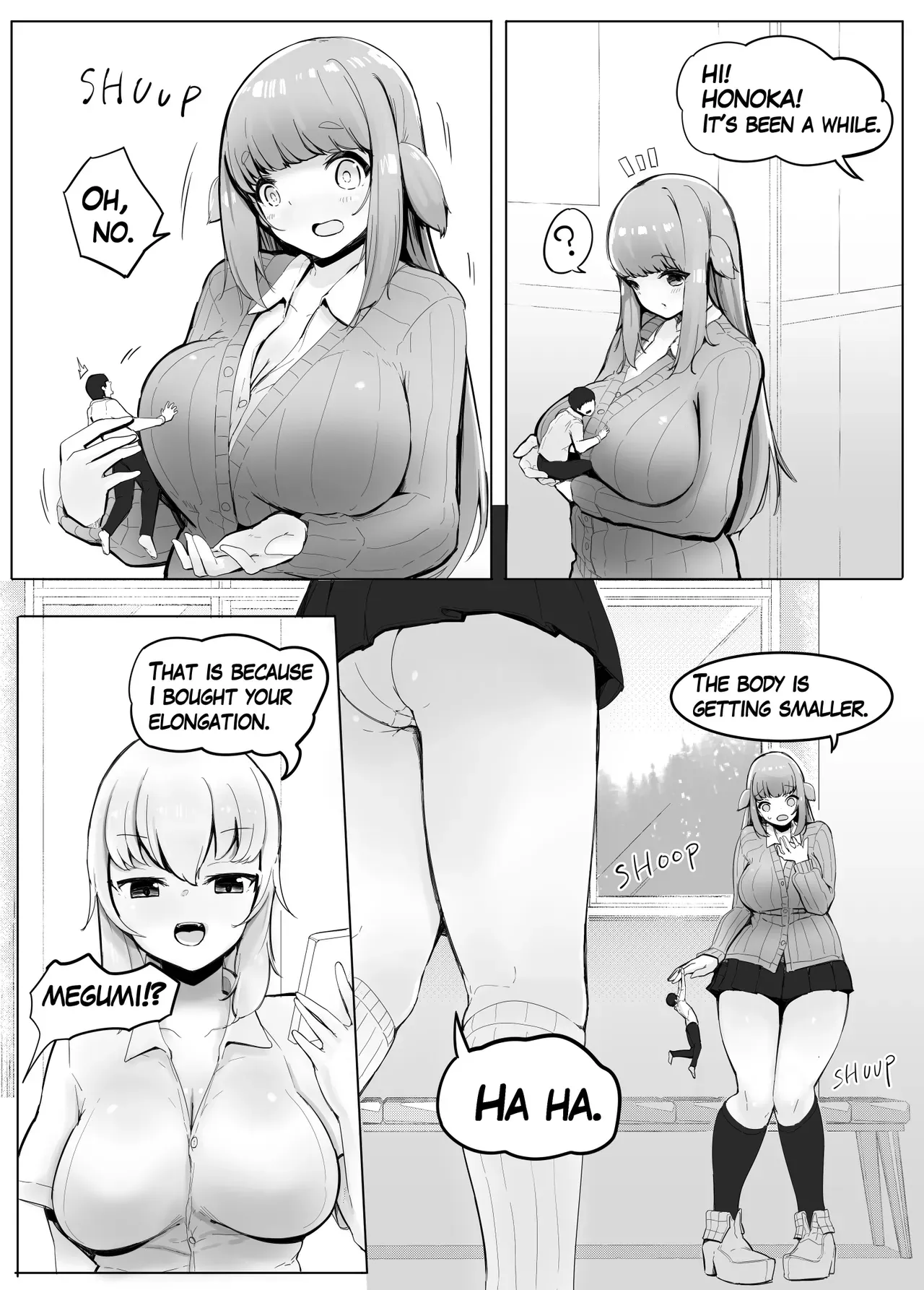 [marusyamo] The Girl Takes My Height. 2 - Page 1