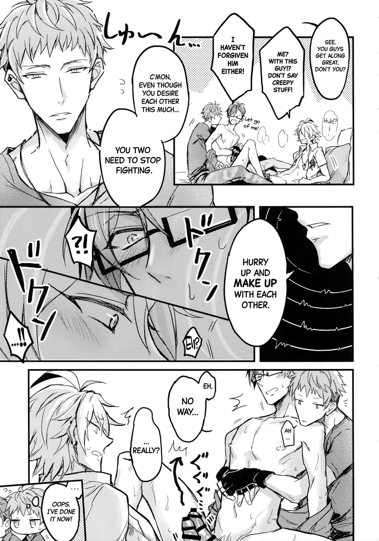 (Crazy Lyric Battle 3) [Nounaihokan (K. K usako)] Nakanaori wa Karada Kara (Hypnosis Mic) [English] [Black Grimoires] - Page 6