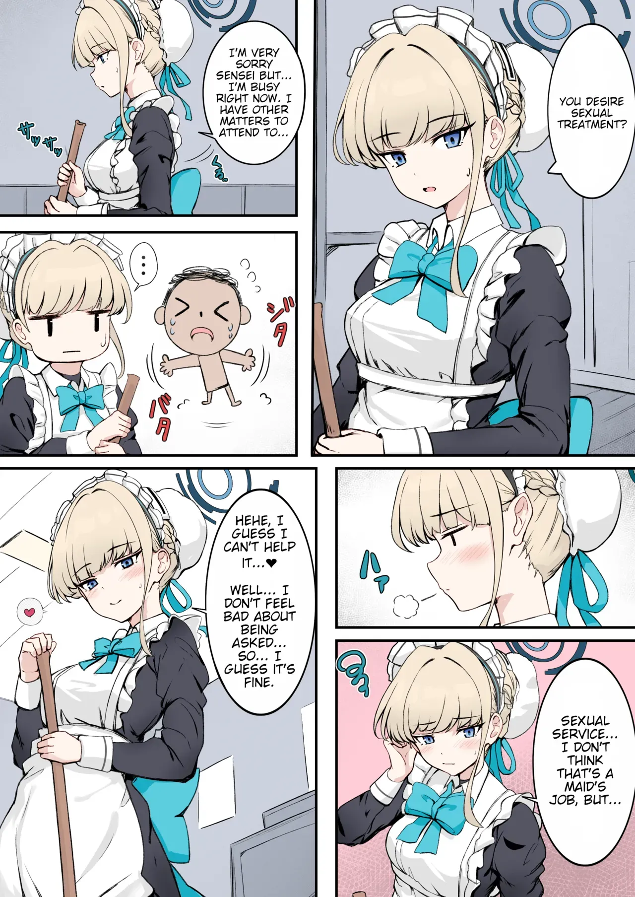 [Myuu] Toki-chan Manga? (Blue Archive) [English] [Colorized] [Satansoft] - Page 1