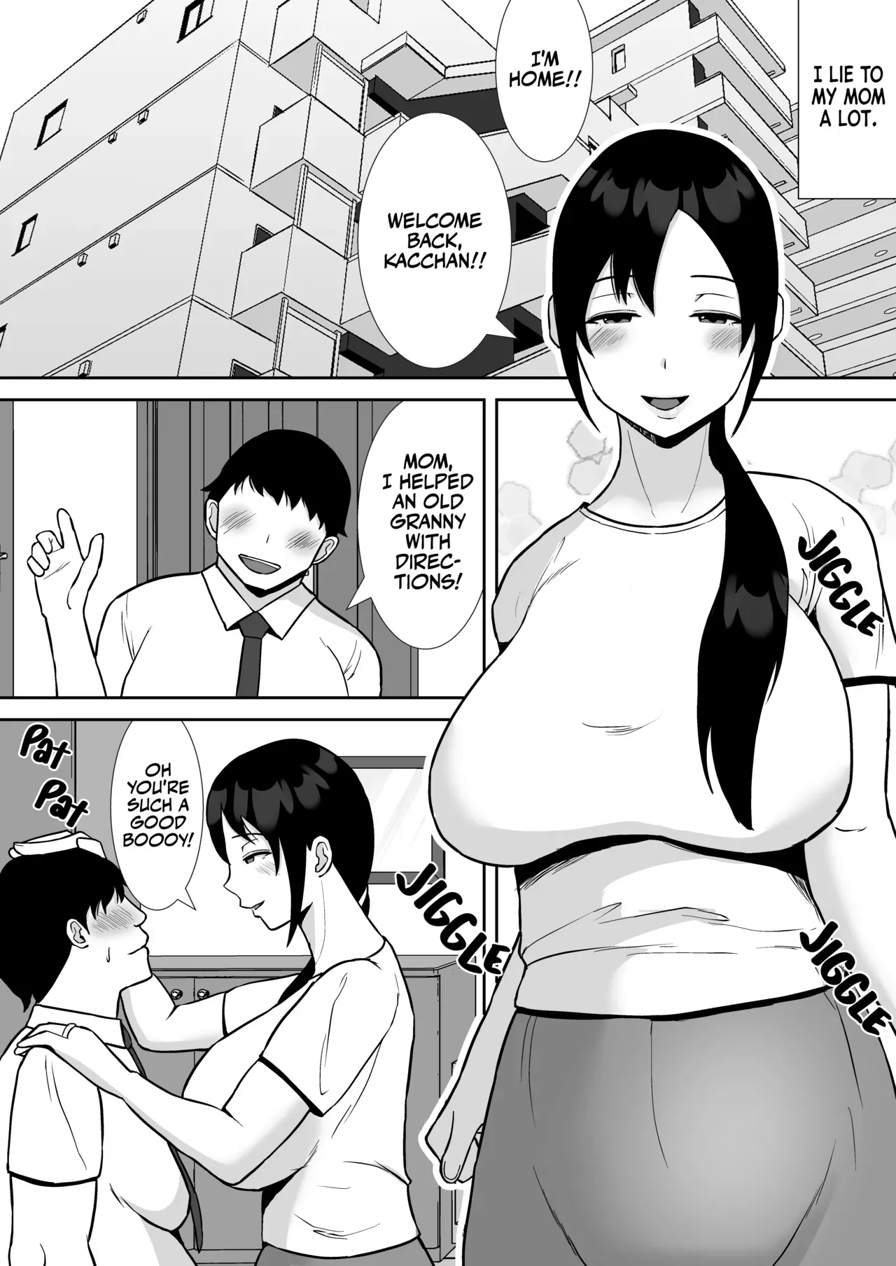 [Smells Like] Daisuki na Kaa-san ga, Boku to Naka ga Ii Kinjo no Onii-chan to Tsukiau Koto ni Natta Hanashi | How My Beloved Mother Ended Up Dating My Close Neighborhood Friend [English] [Team Ama2] - Page 3