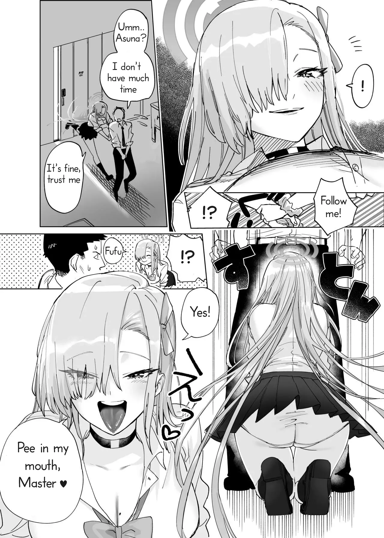 [Hitonitati] Asuna ni Oshikko Nonde Moraitai (Blue Archive) [English] - Page 2