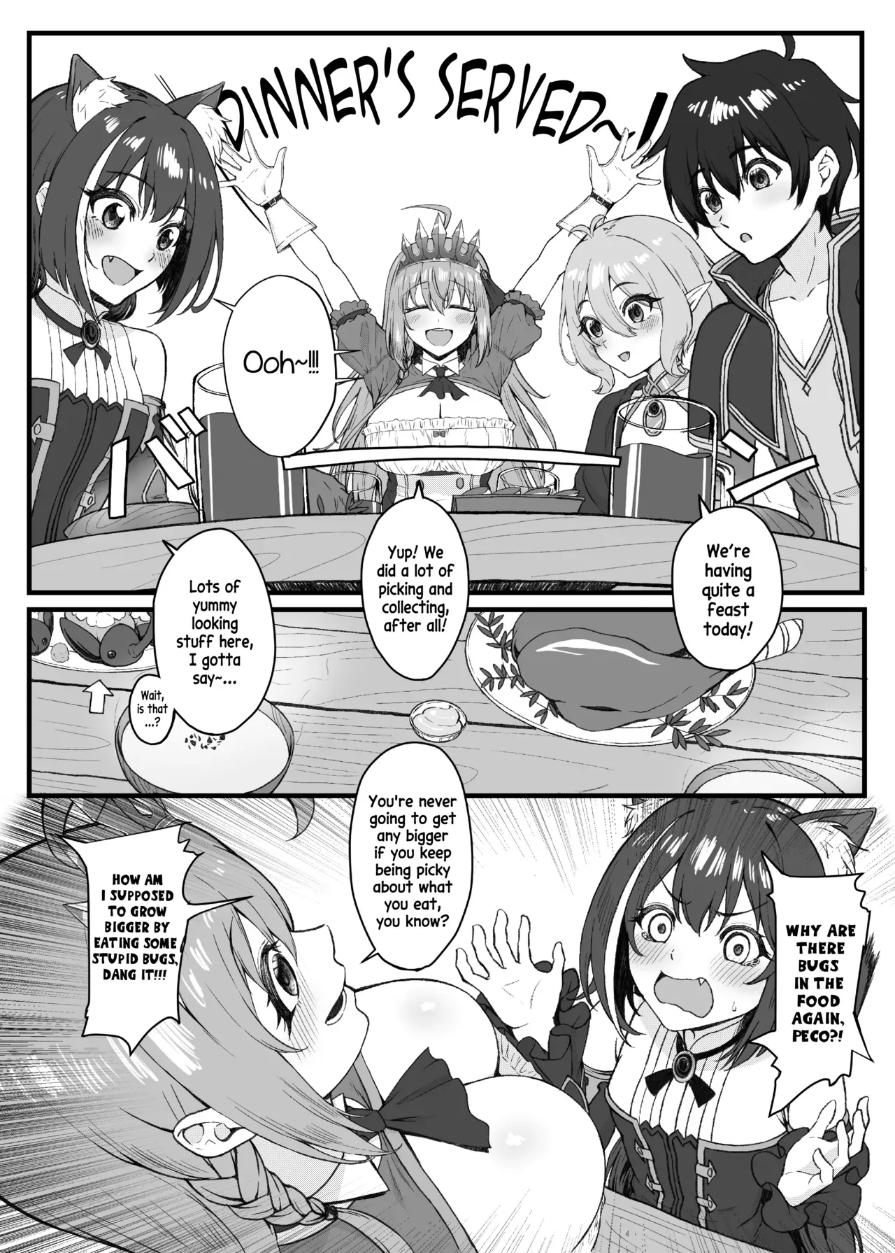 [Shuuen no Ma (Period)] Pecorine wa Gaman Dekinai | Pecorine Just Can't Take It Anymore! (Princess Connect! Re:Dive) [English] [Pedy] [Digital] - Page 2