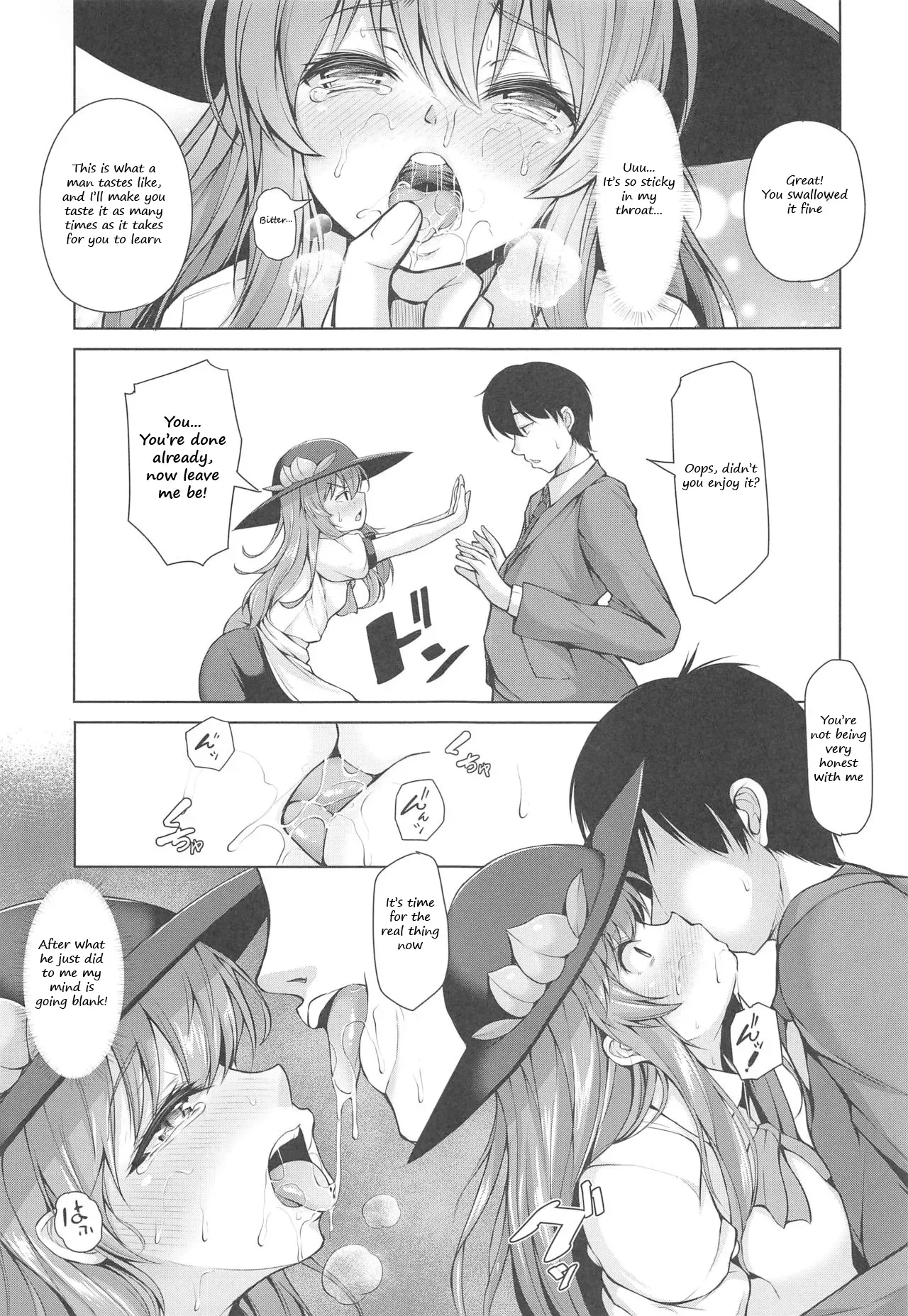 (C96) [Rocket Chousashitsu (Koza)] Iiko ni Shite yo ne Tenshi-chan | Be a good girl Tenshi-chan~! (Touhou Project) [English] - Page 8