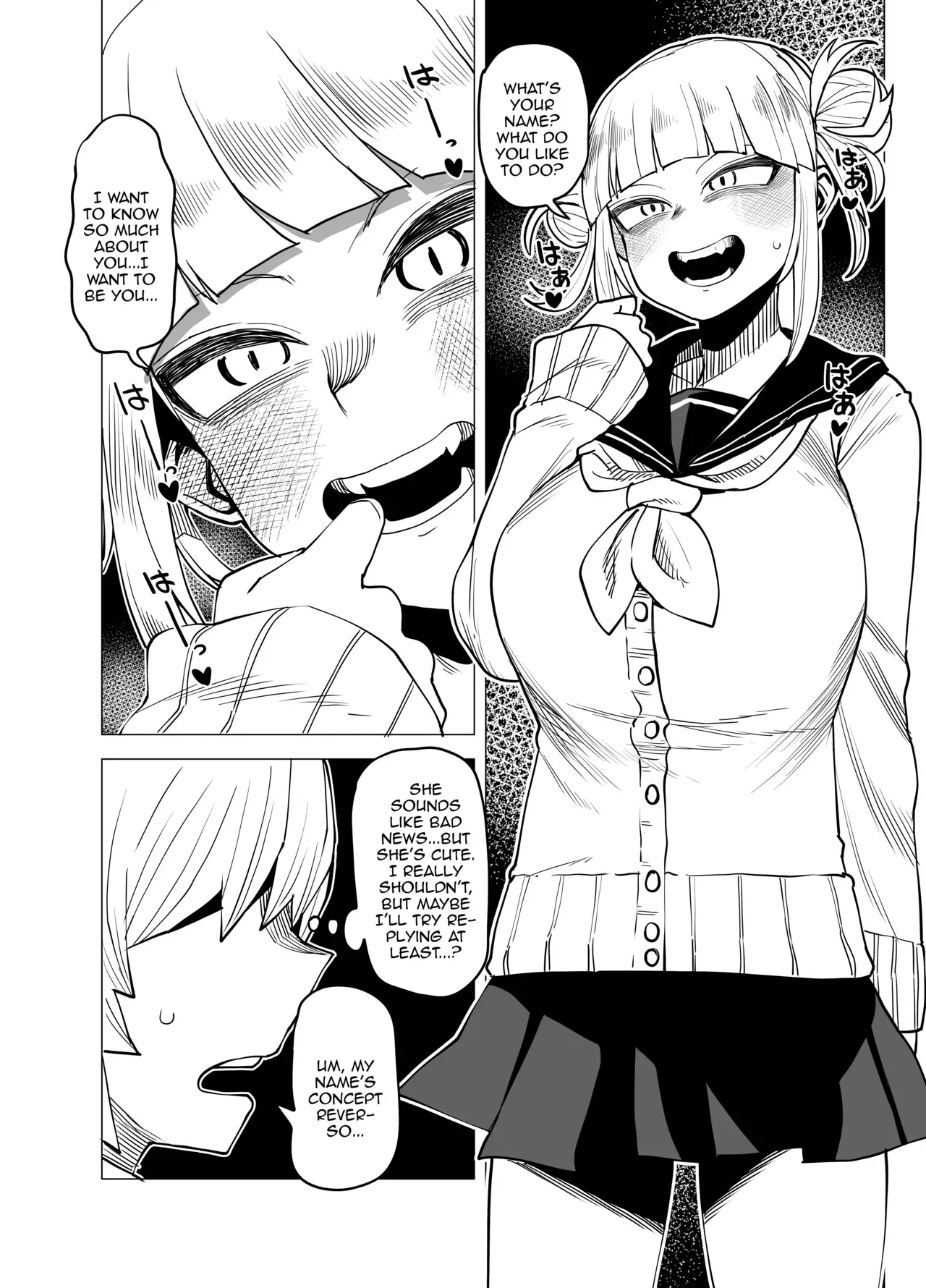 [Oekaki Kaki] Teisou Gyakuten Butsu ~Toga Himiko no Baai~ | Inverted Morality Hero Academia - Toga Himiko's Case (Boku no Hero Academia) [English] {Doujins.com} - Page 3