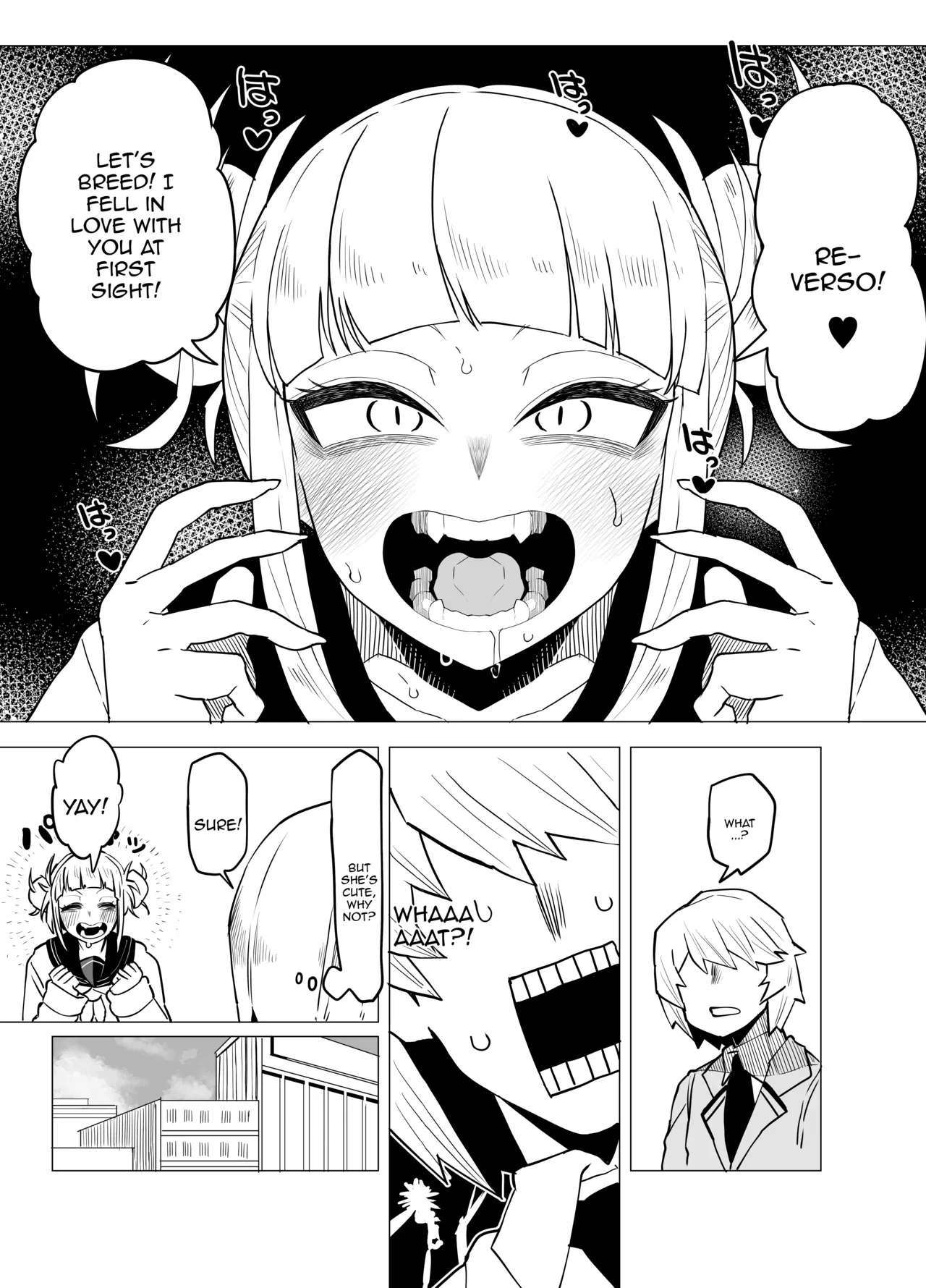 [Oekaki Kaki] Teisou Gyakuten Butsu ~Toga Himiko no Baai~ | Inverted Morality Hero Academia - Toga Himiko's Case (Boku no Hero Academia) [English] {Doujins.com} - Page 4