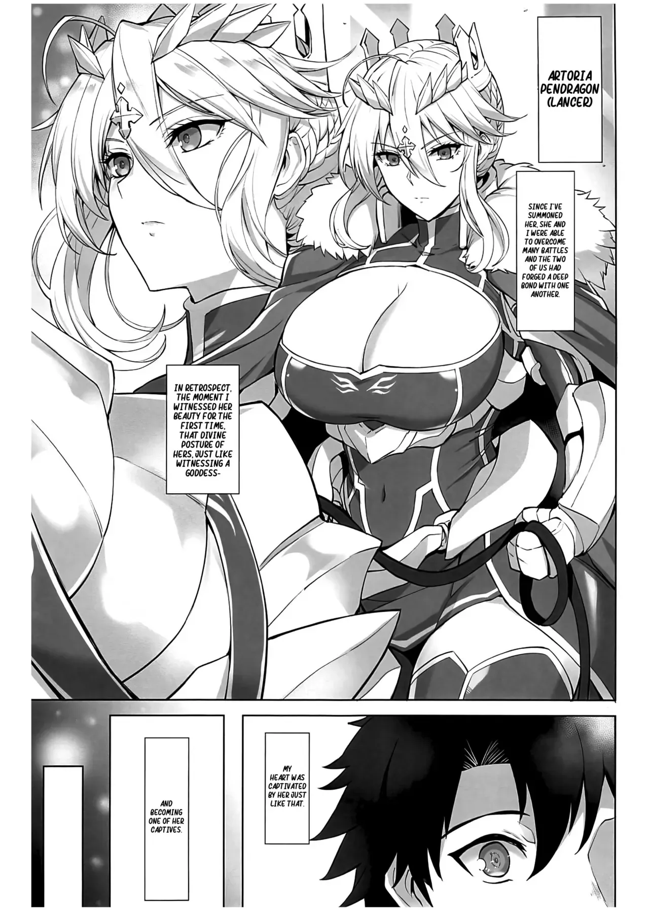 (C102) [Tamagobou (Kumakiti)] Chichiue Daisuki - my king my life (Fate/Grand Order) [English] [xinsu] - Page 2