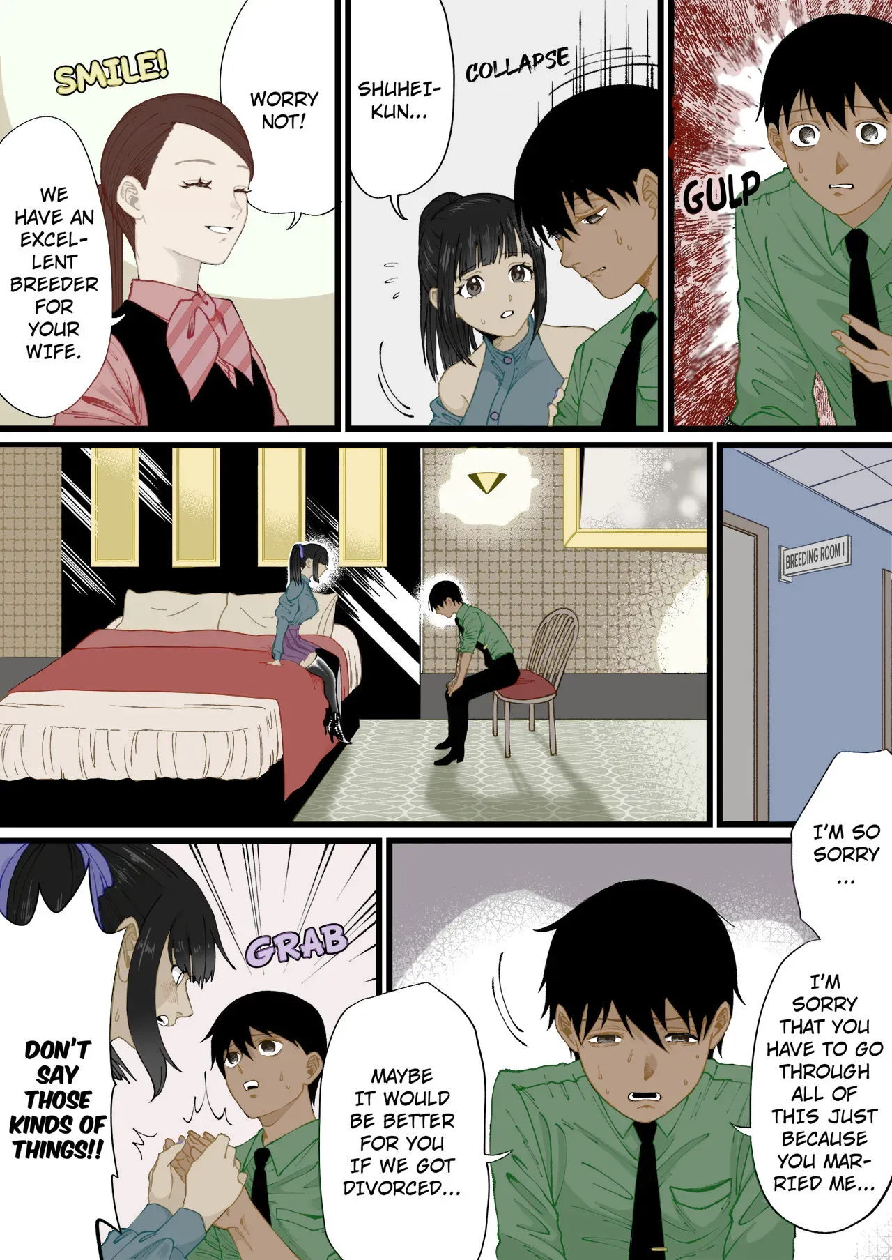 A World Where Small, Phimosis Cocks Are Hated [colorized] - Page 5