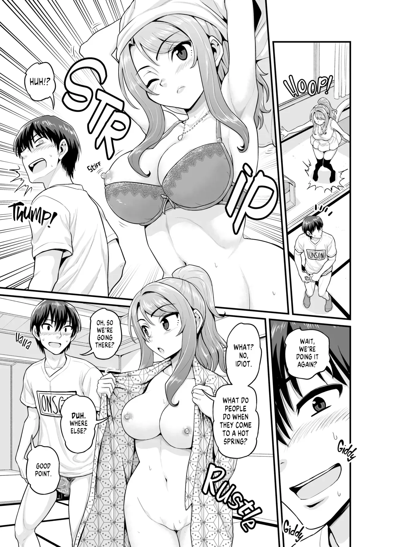 [Gachonjirou] Getting it On With Your Gaming Buddy at the Hot Spring [English] {FUDEORS} [Decensored] - Page 8