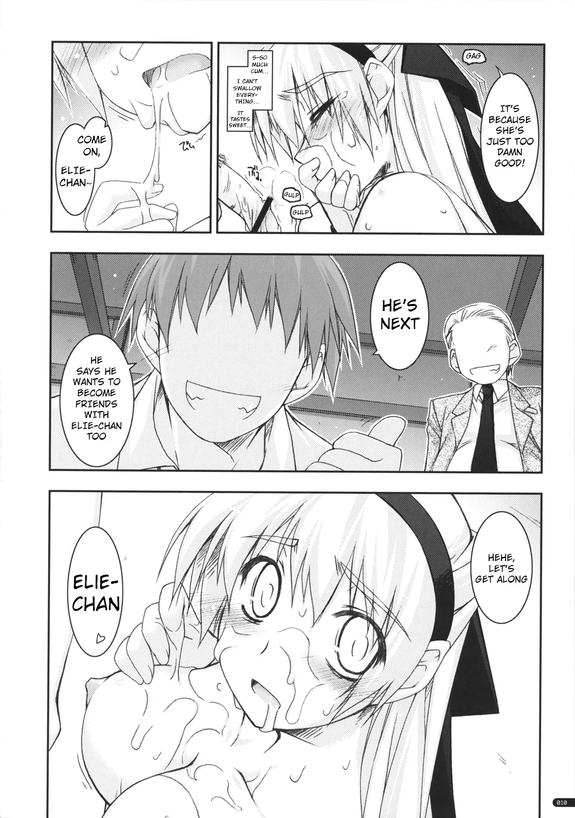 (ComiComi15) [ANGYADOW (Shikei)] Elie Ijiri 3 (The Legend of Heroes: Zero no Kiseki) [English] - Page 9